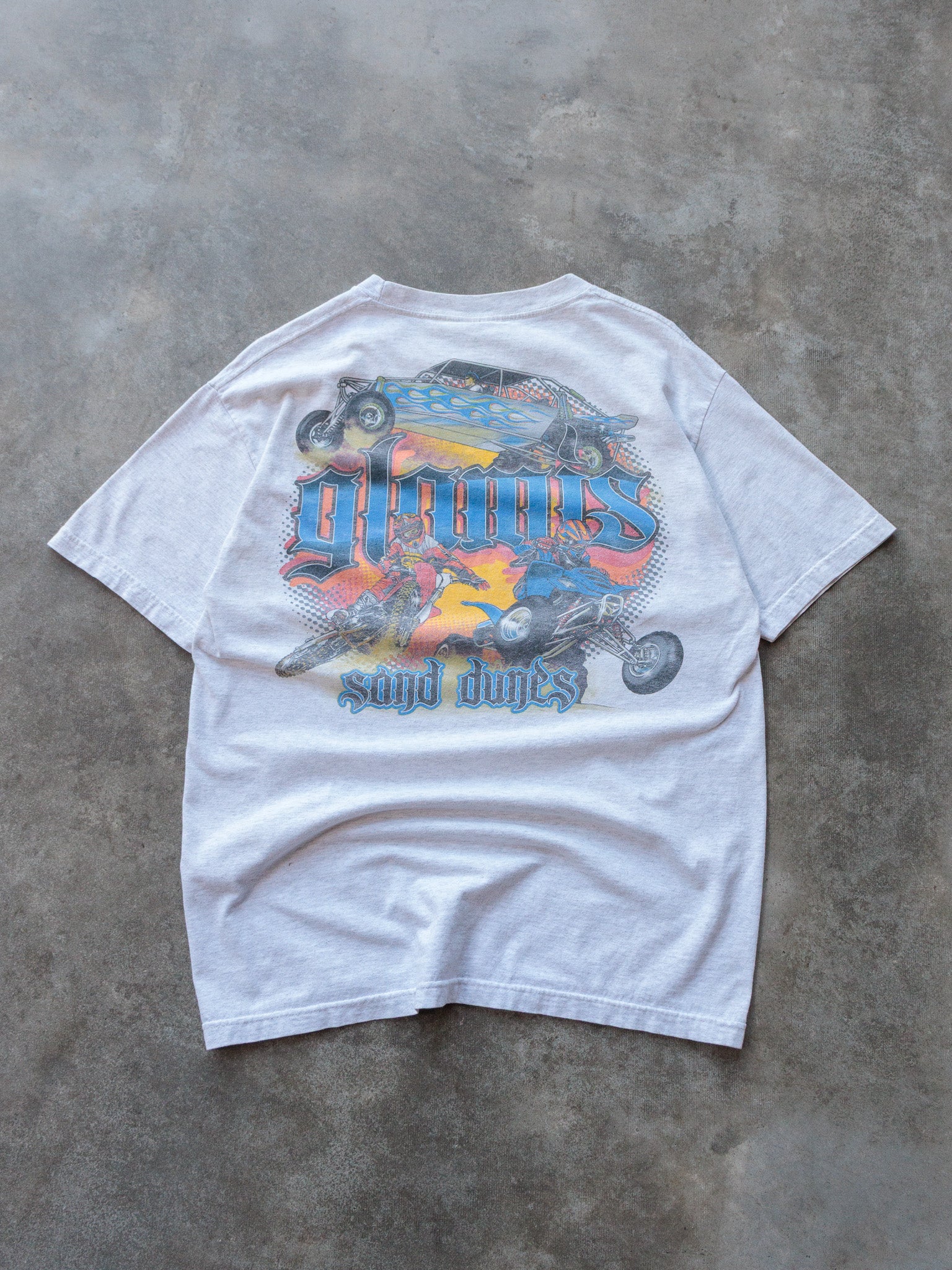 Vintage 00s Grey Glamis Sand Dunes Tee (L)