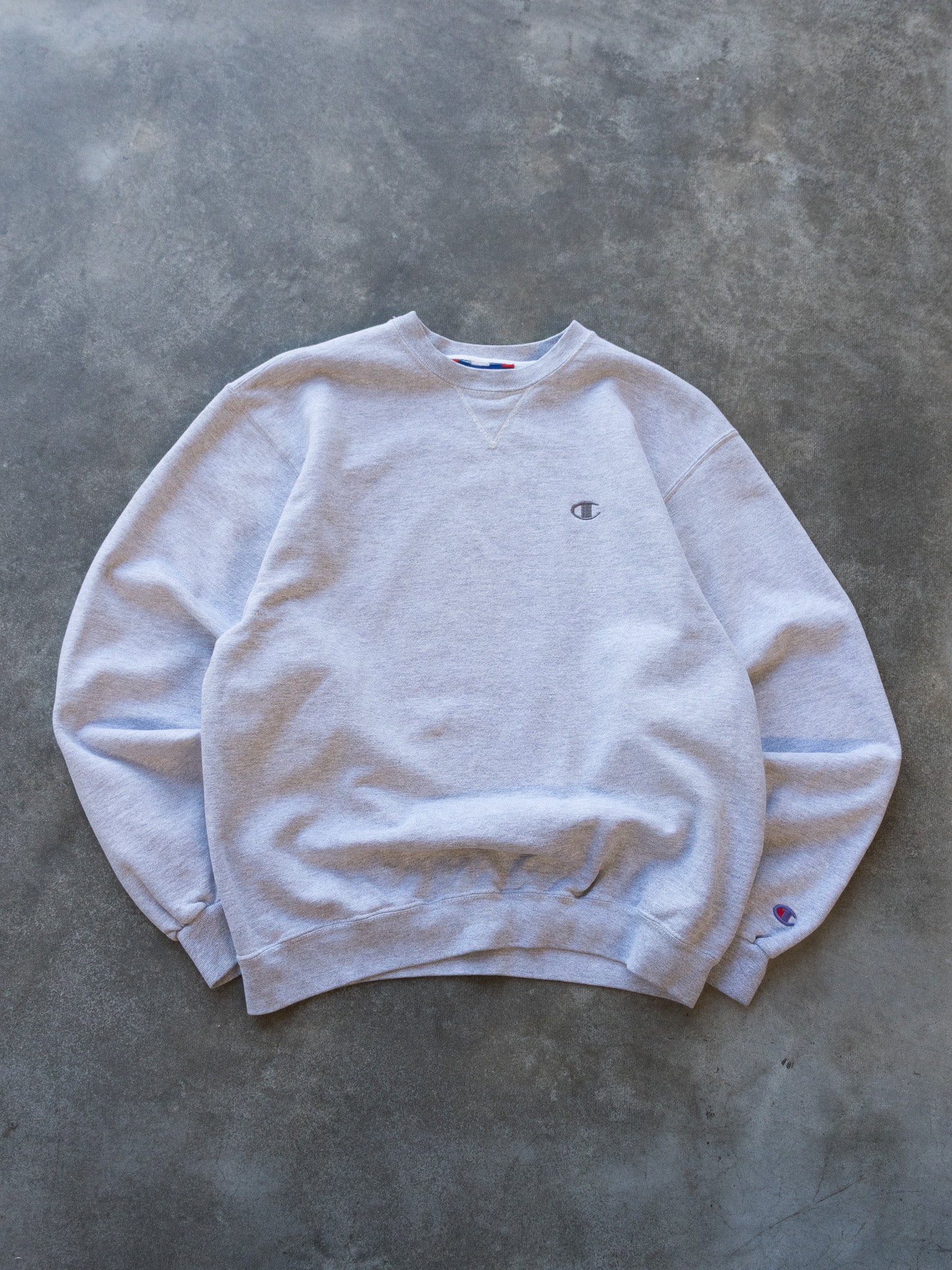 Vintage Grey Champion Sweatshirt (M)