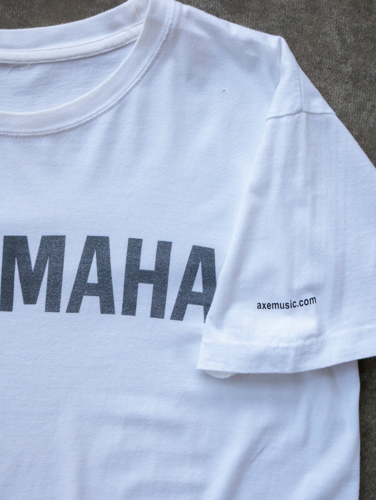 Vintage White Yamaha Tee (-)