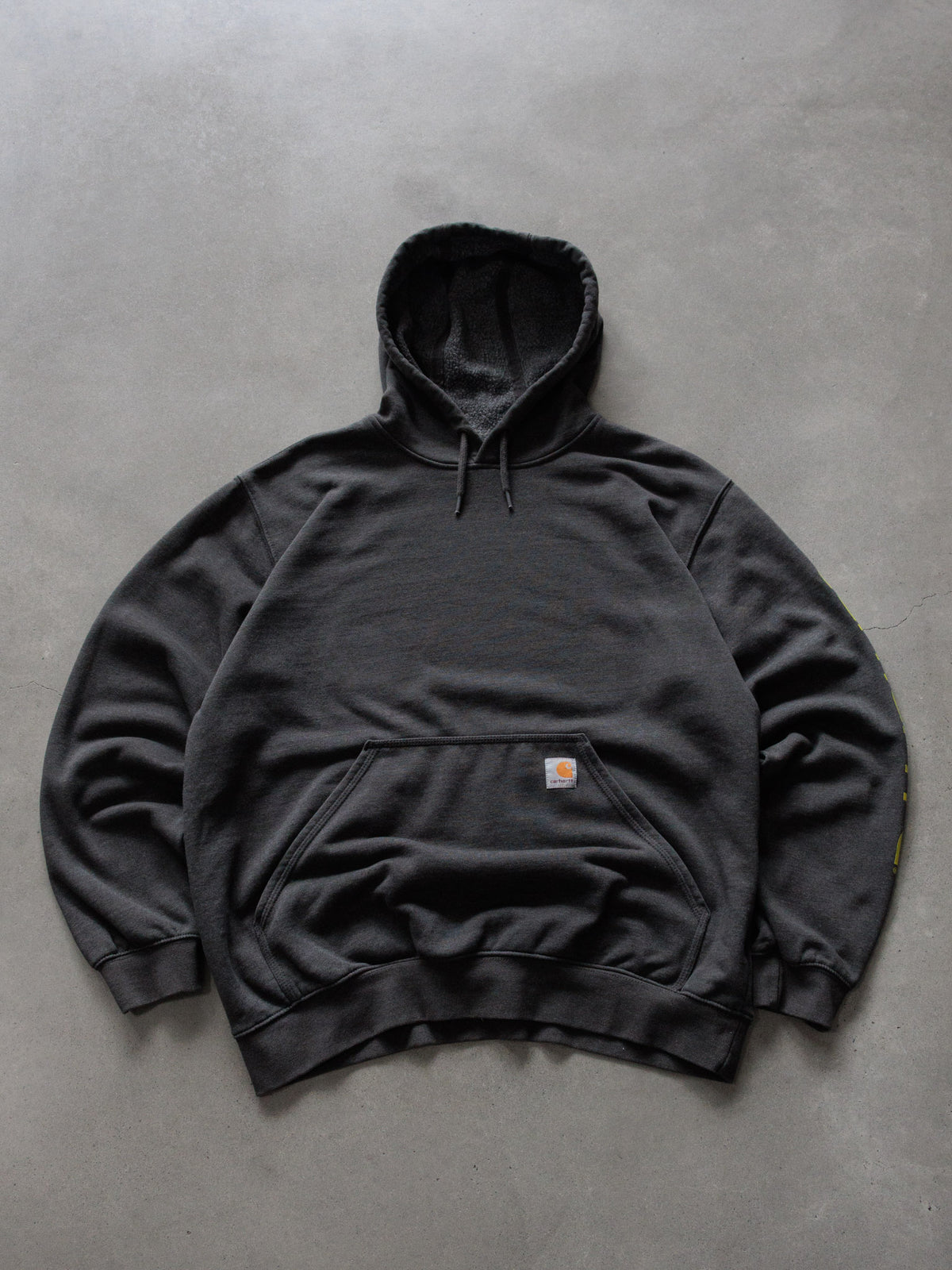 Vintage Black Carhartt Hoodie (L)