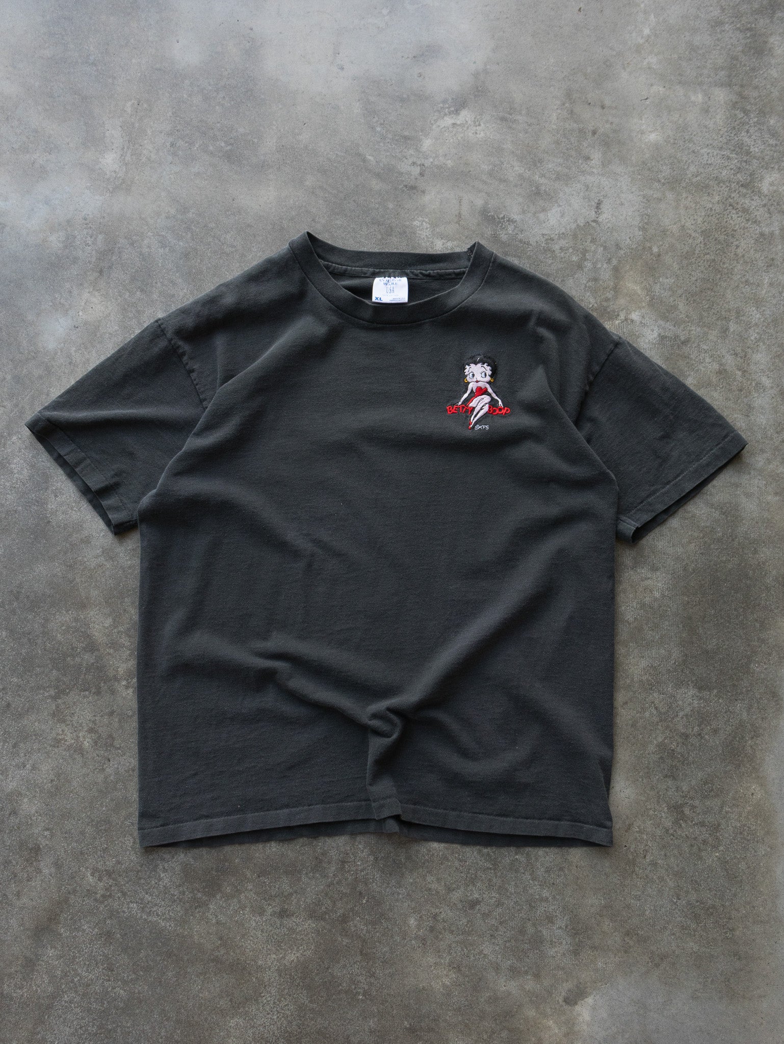 Vintage 90s Black Betty Boop Tee (XL)