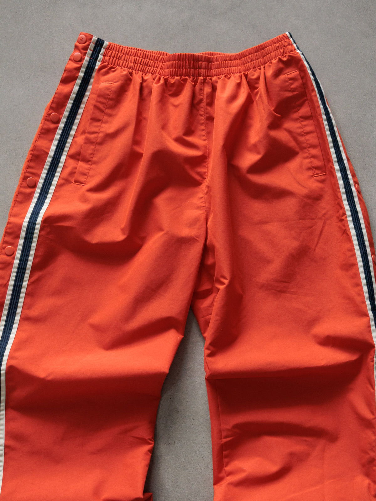 Vintage Orange Snap Track Pants (L)