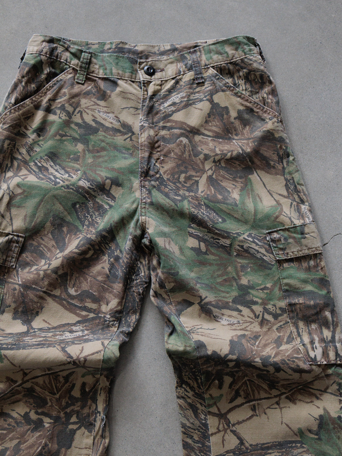 Vintage Green Realtree Camo Liberty Cargo Pants (-)