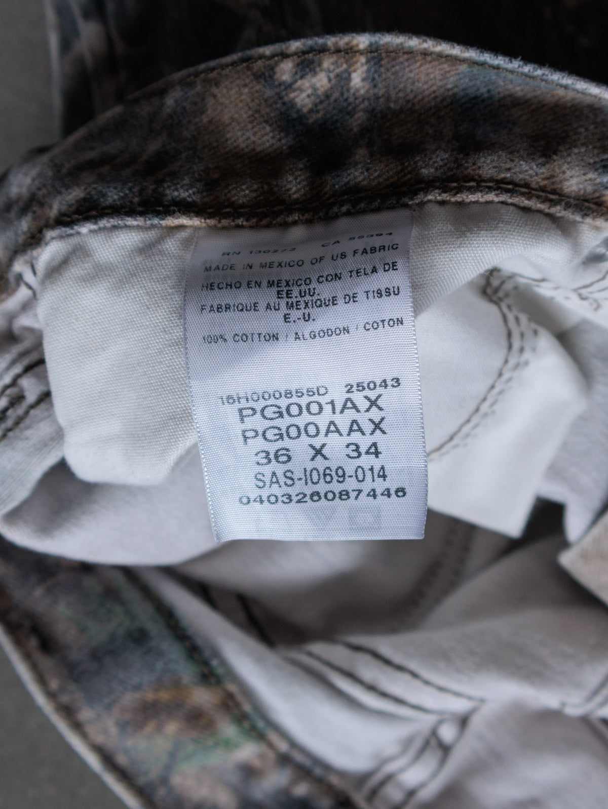 Vintage 90s Brown Realtree Camo Wrangler Pants (W36)