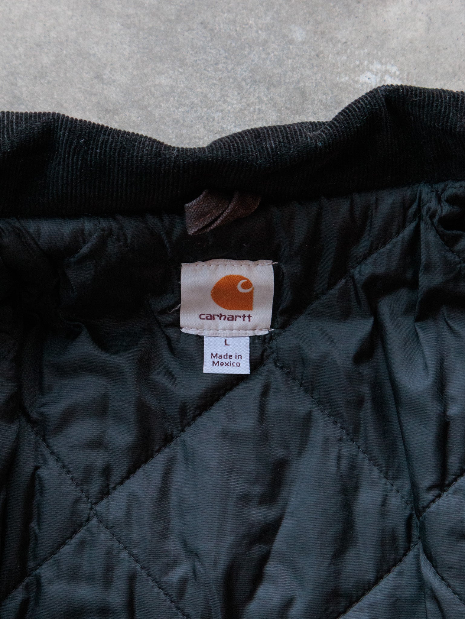 Vintage 2006 Carhartt C26 DKB 'Dark Brown' Traditional Coat (L)