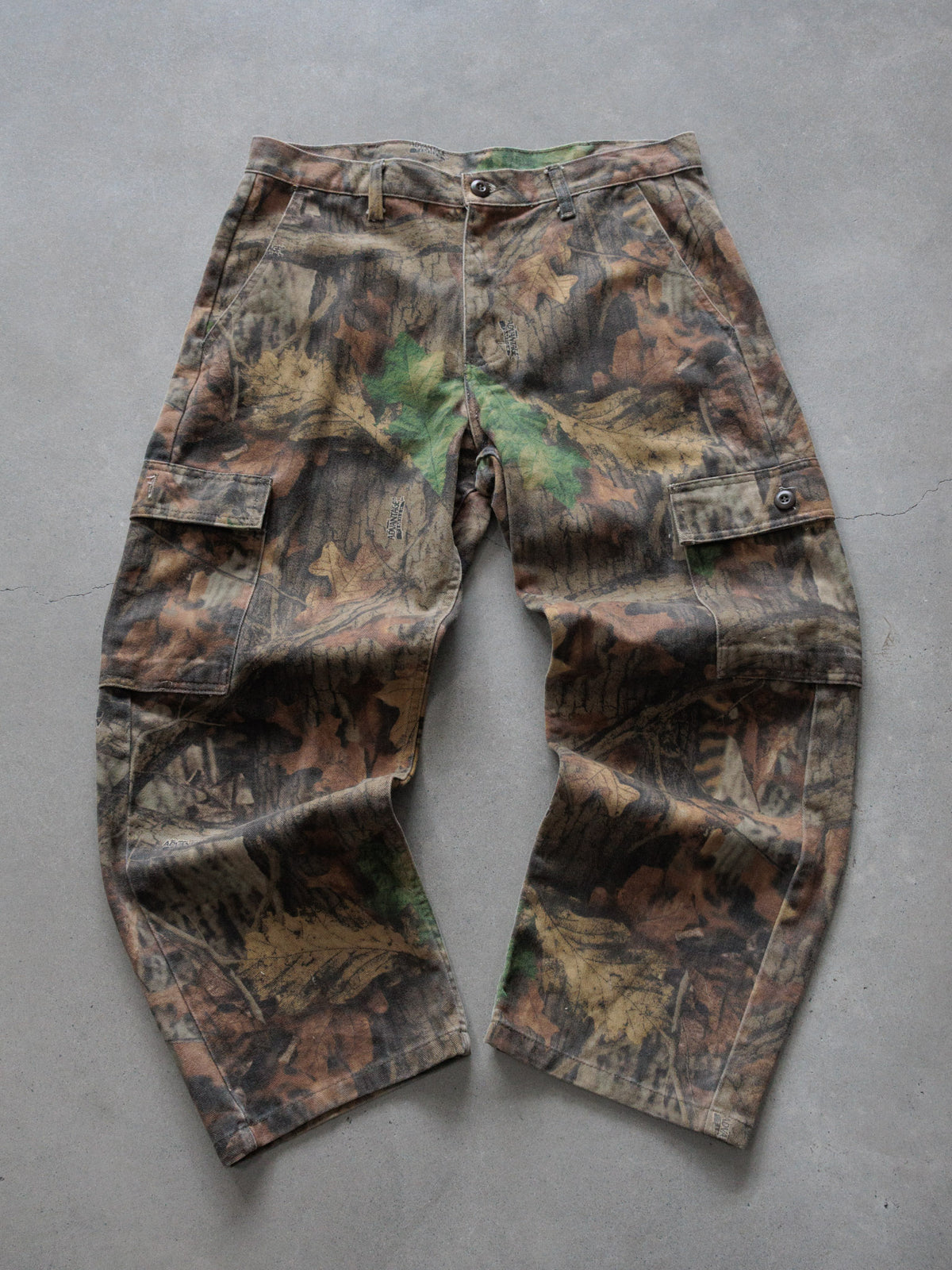 Vintage Brown Advantage Camo Wrangler Cargo Pants (W32)