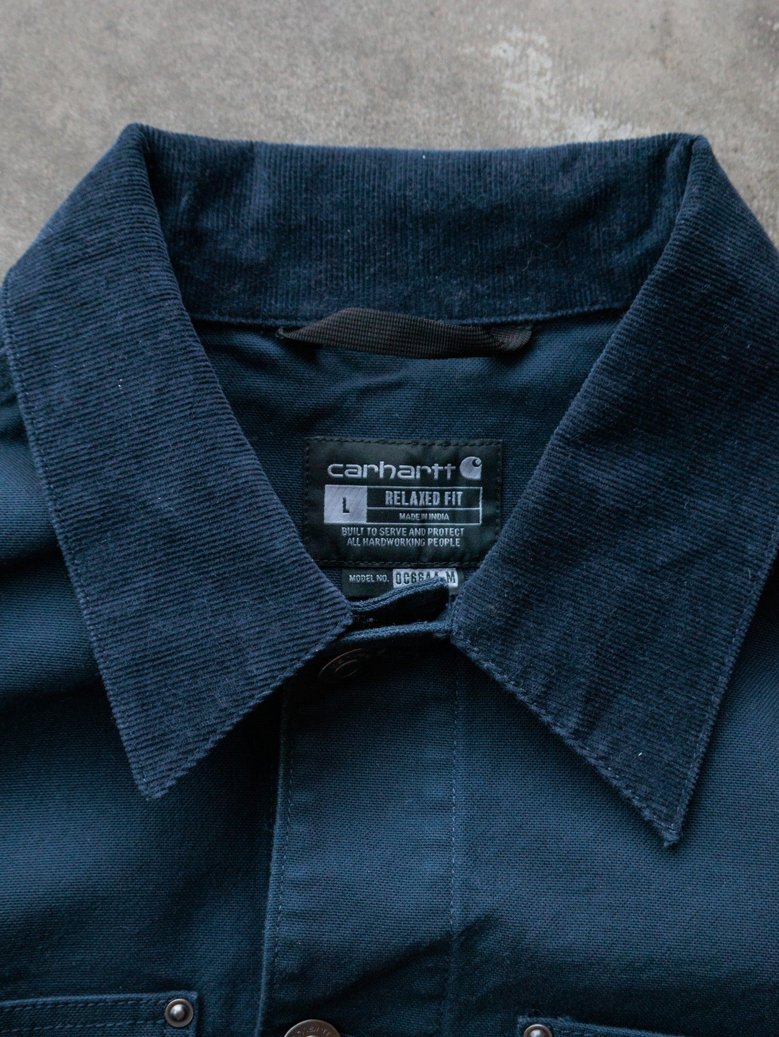 Carhartt OC6644-M 'Dark Navy' Chore Coat (L)