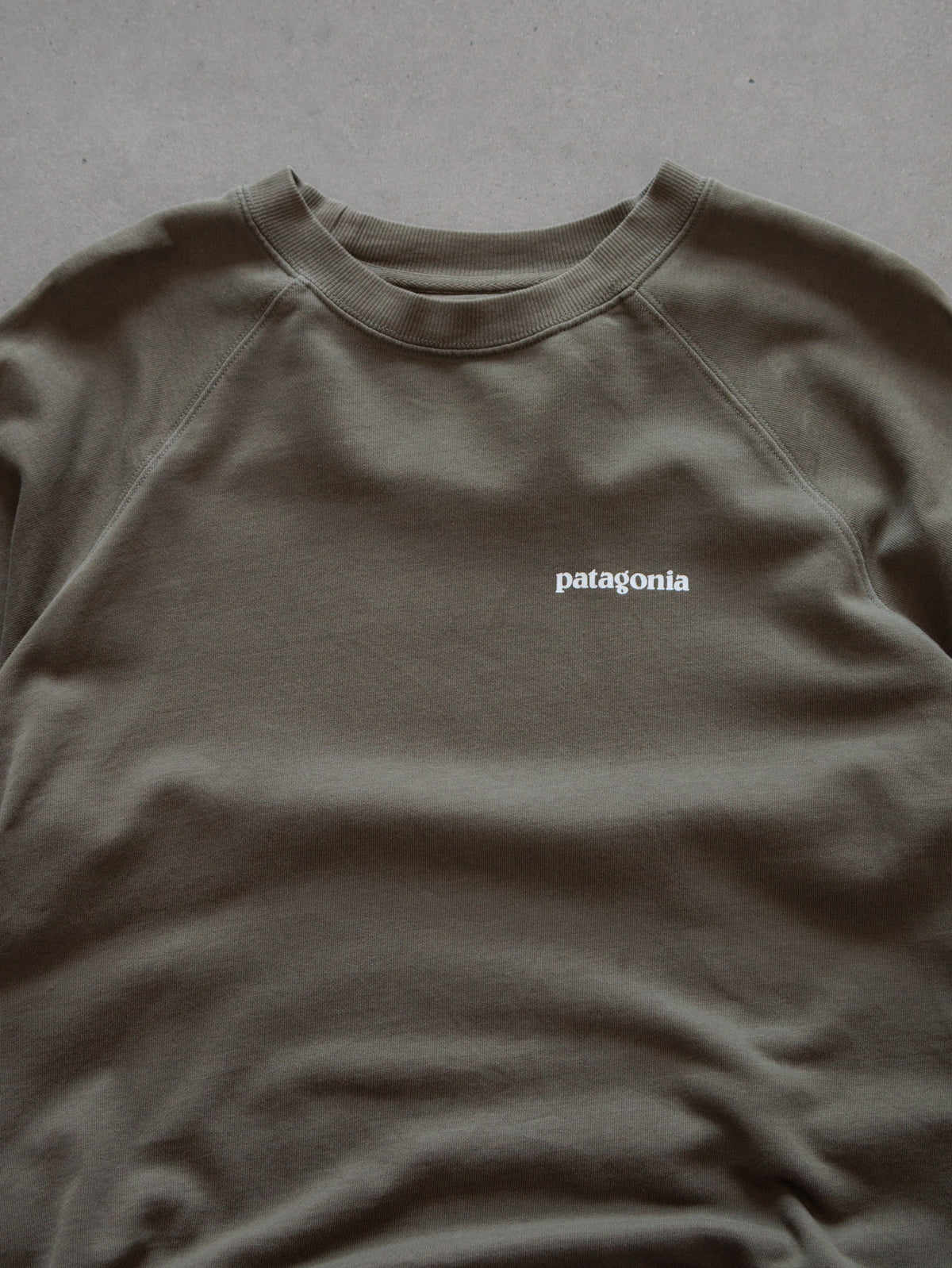 Vintage Green Patagonia Sweatshirt (M)