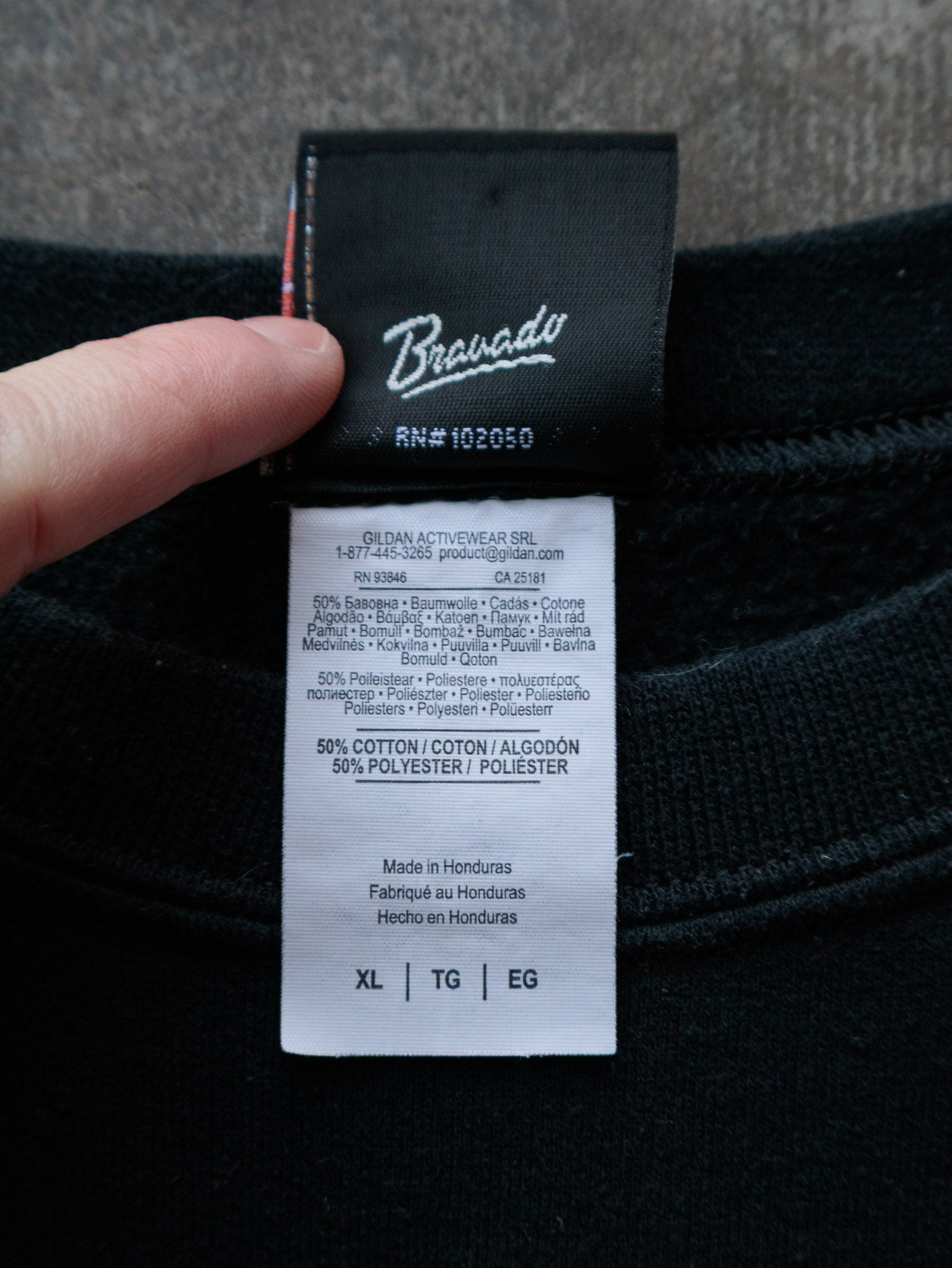 Vintage Black Harley-Davidson Deadwood South Dakota Sweatshirt (XL)
