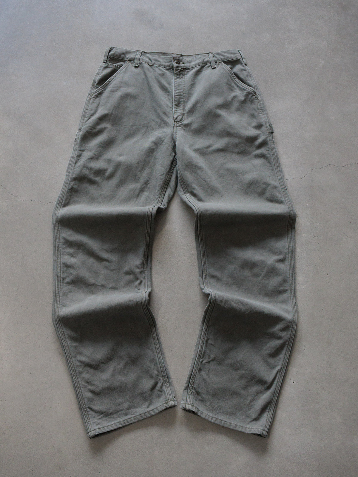 Vintage Green Carhartt Carpenter Pants (W36)