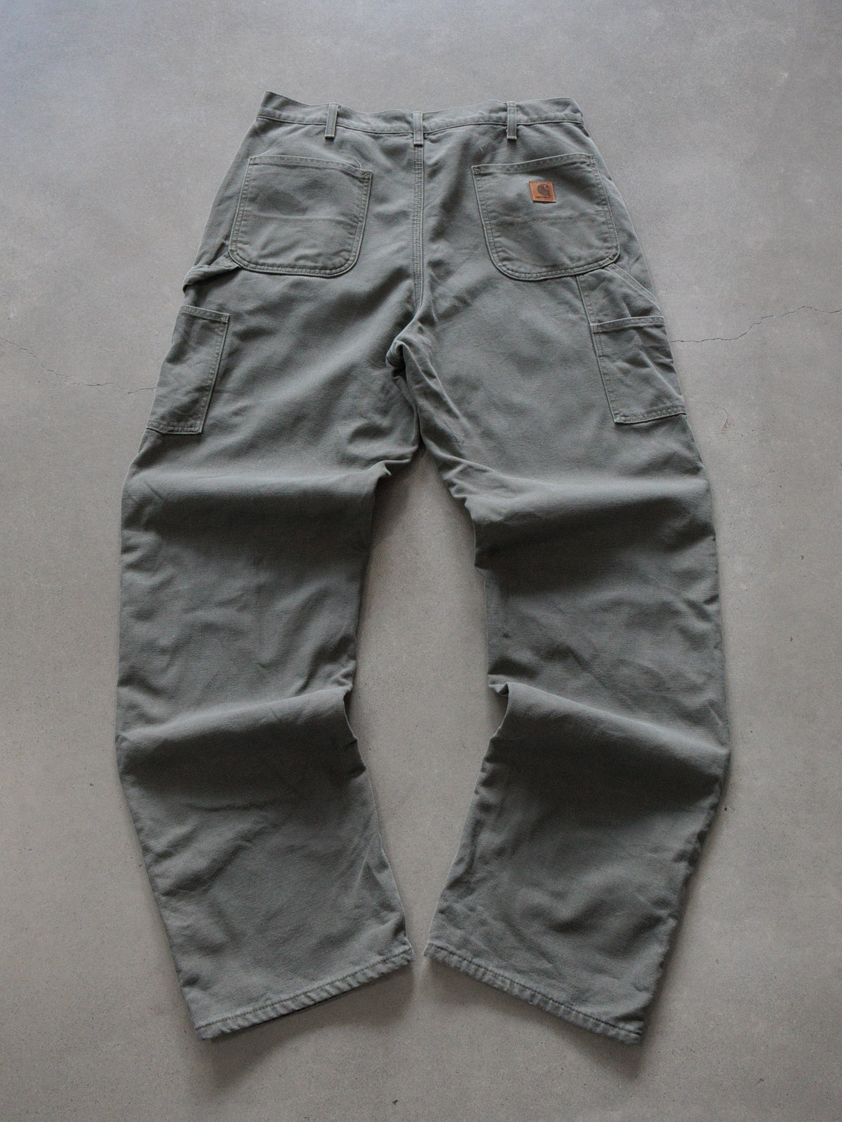 Vintage Green Carhartt Carpenter Pants (W36)