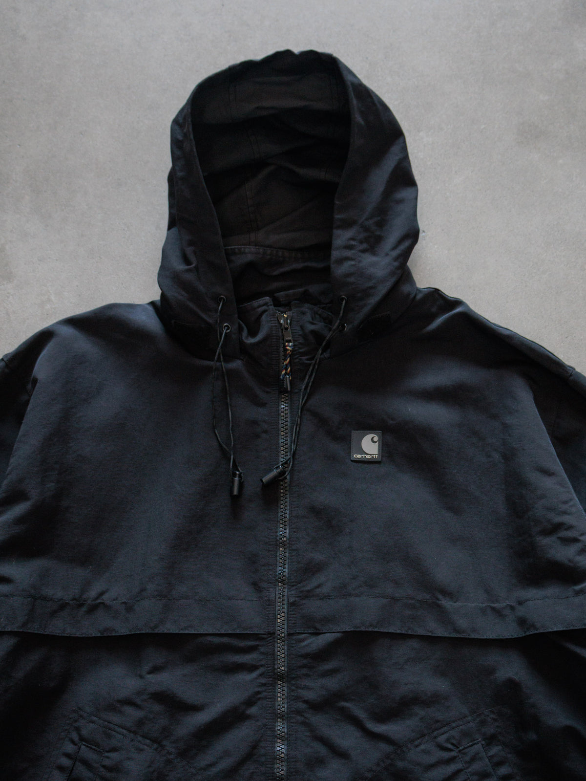 Vintage Black Carhartt Windbreaker (-)