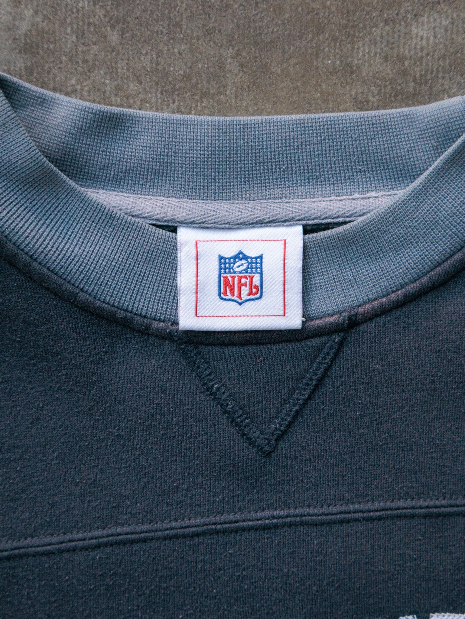 Vintage Black Seattle Seahawks Sweatshirt (-)