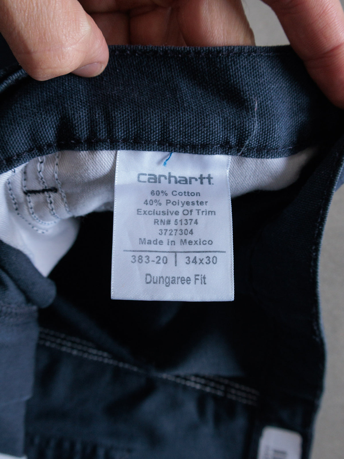 Vintage Navy Carhartt Pants (W34)