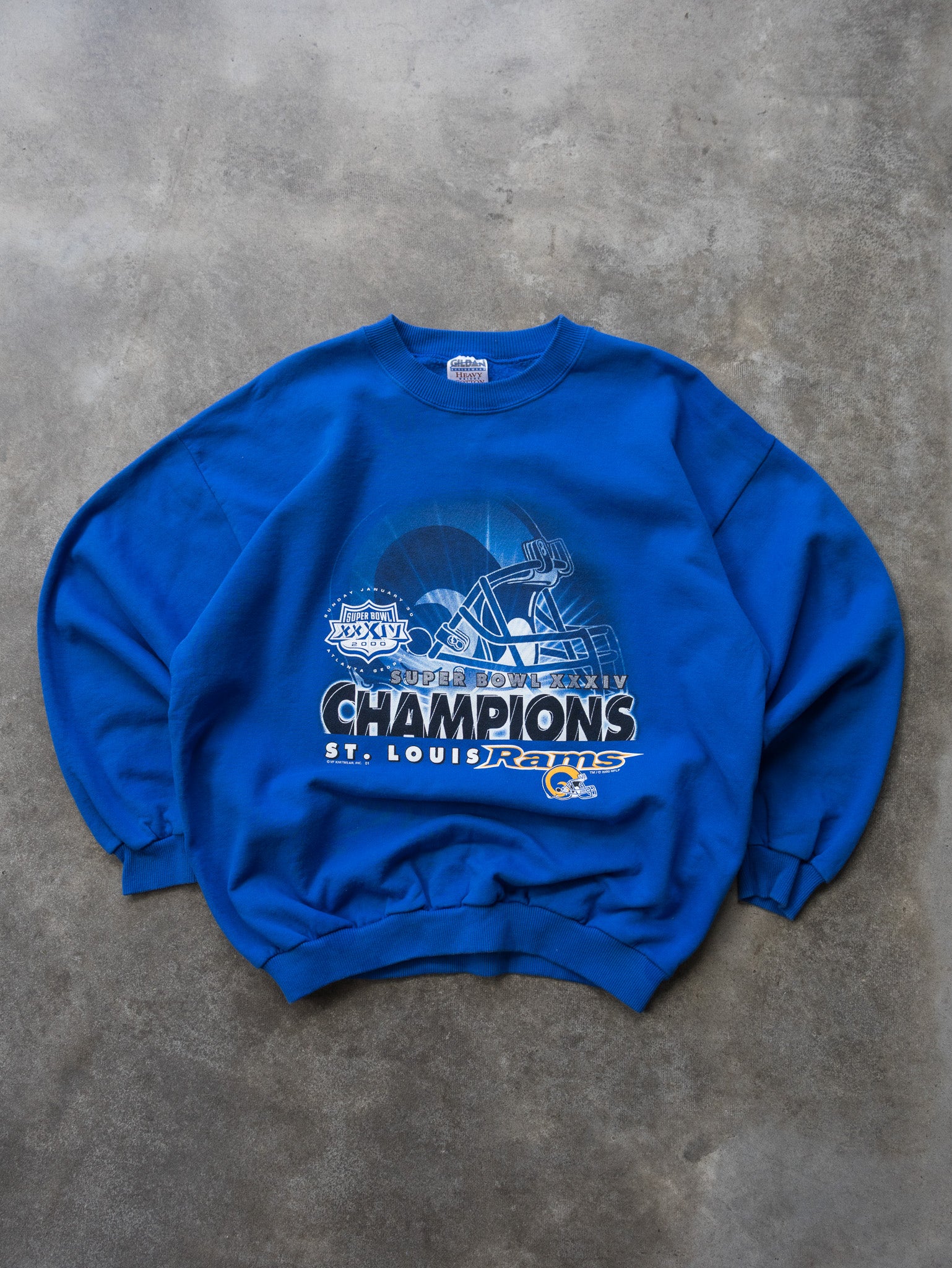 Vintage 2000 St. Louis Rams Champions Sweatshirt (XL)