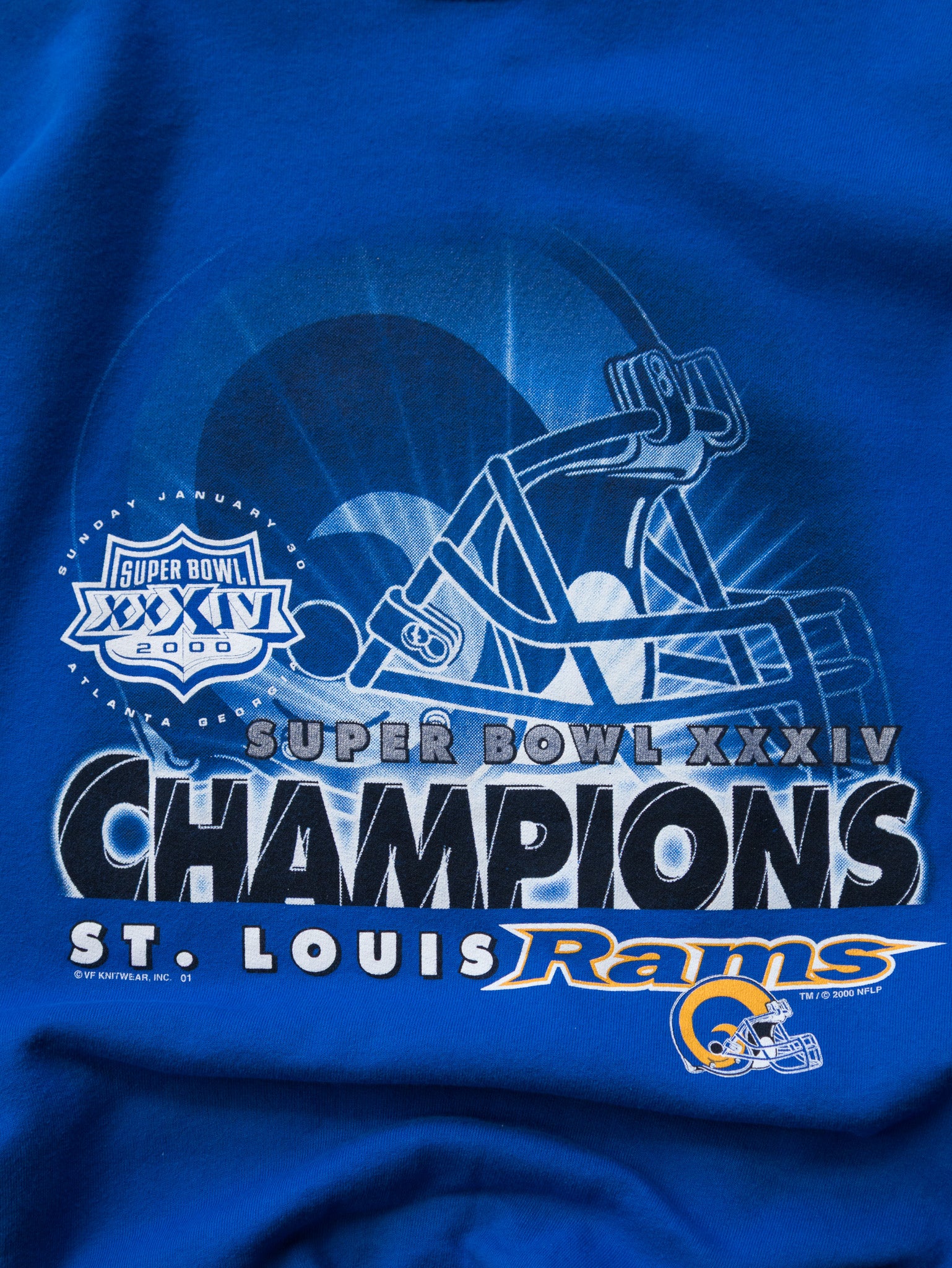 Vintage 2000 St. Louis Rams Champions Sweatshirt (XL)