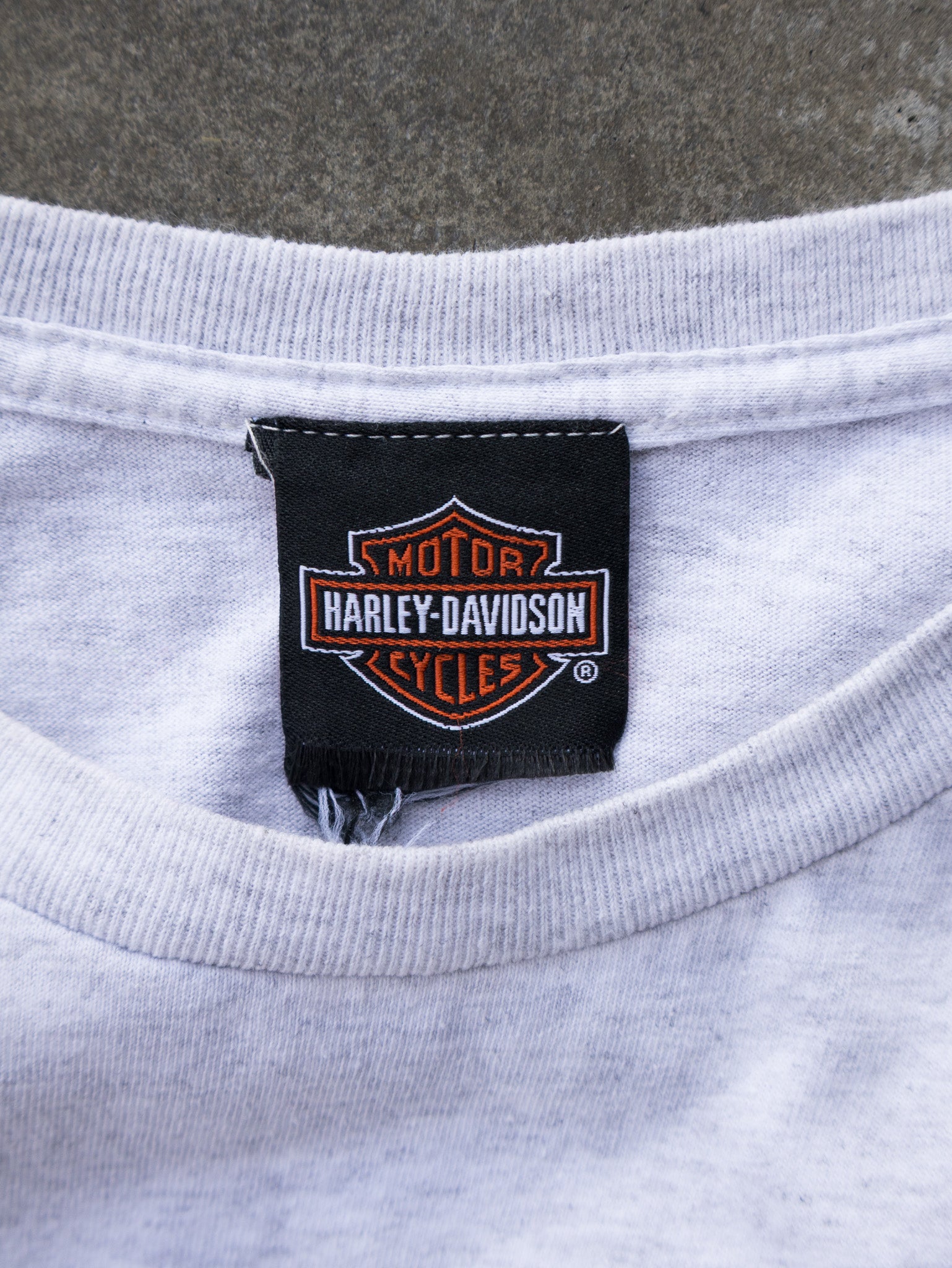 Grey Harley-Davidson Graphic Tee (S)