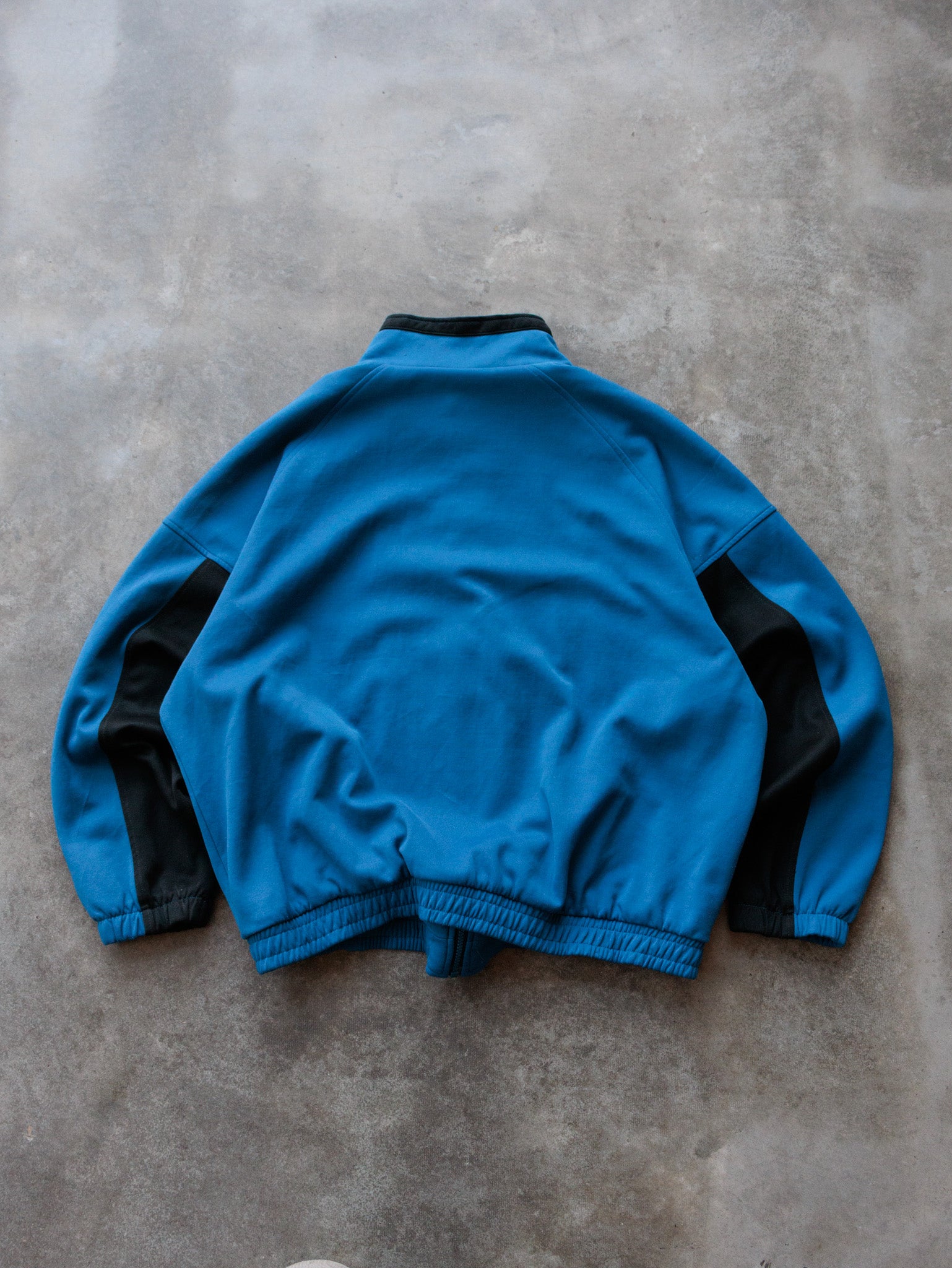 Vintage 90s Blue & Black Nike Track Jacket (XL)