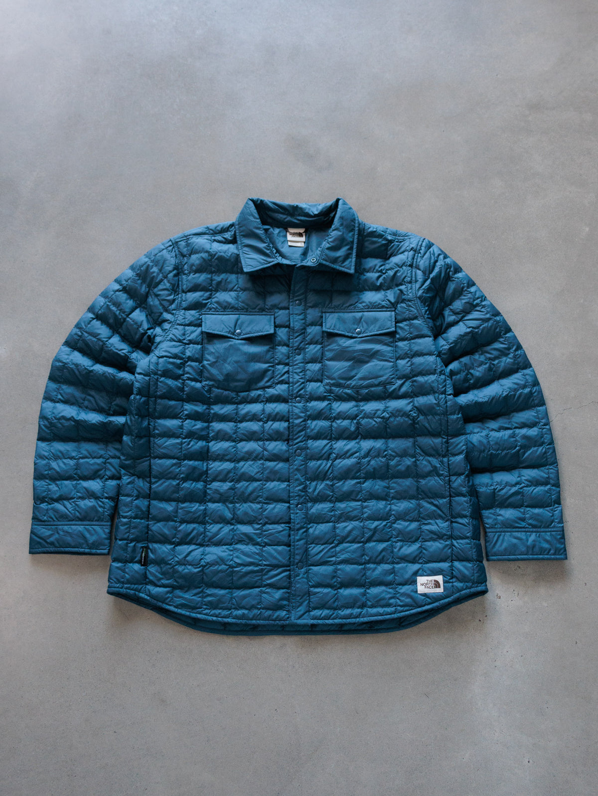 Blue The North Face Puffer Jacket (2XL)