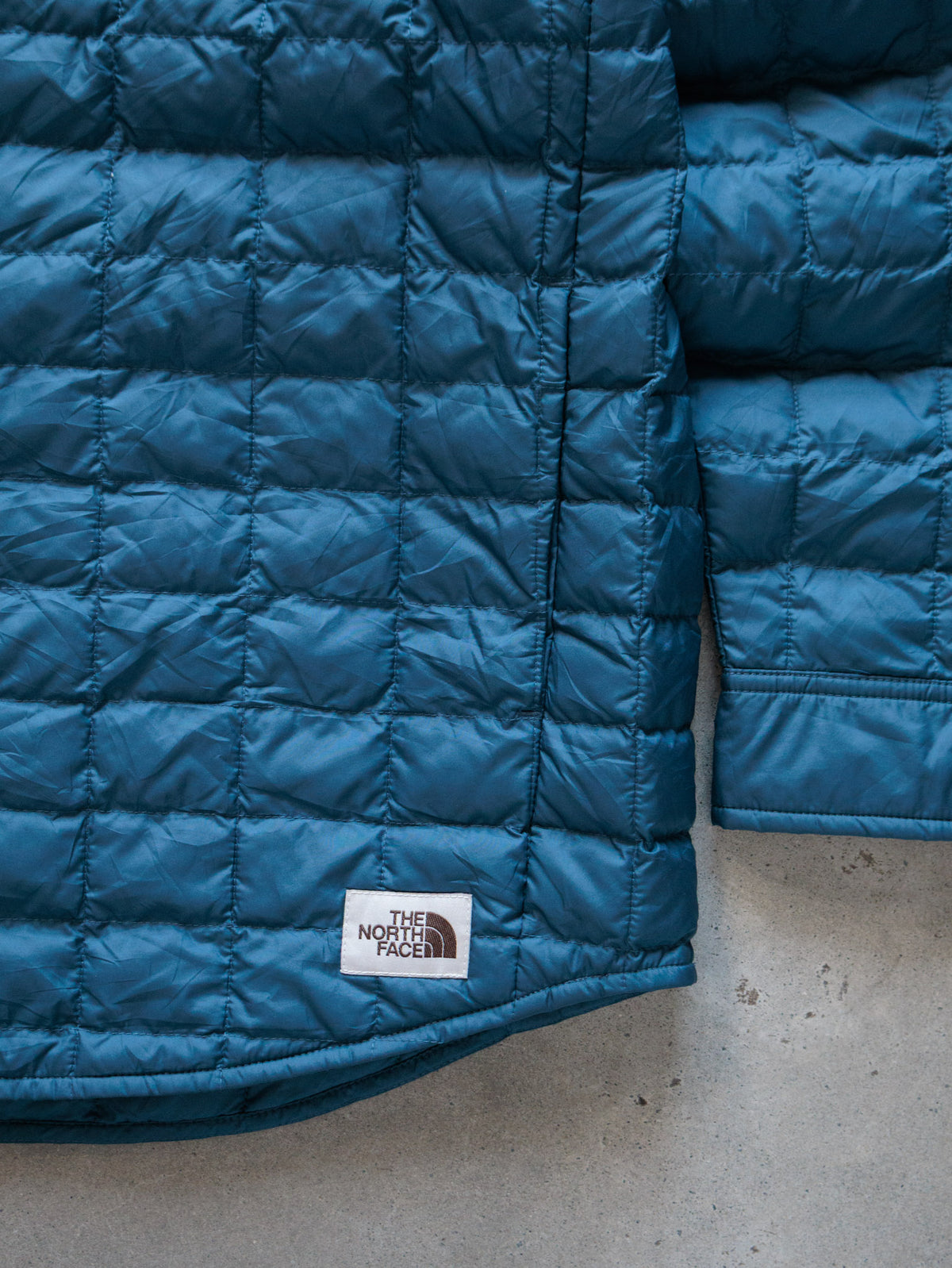Blue The North Face Puffer Jacket (2XL)