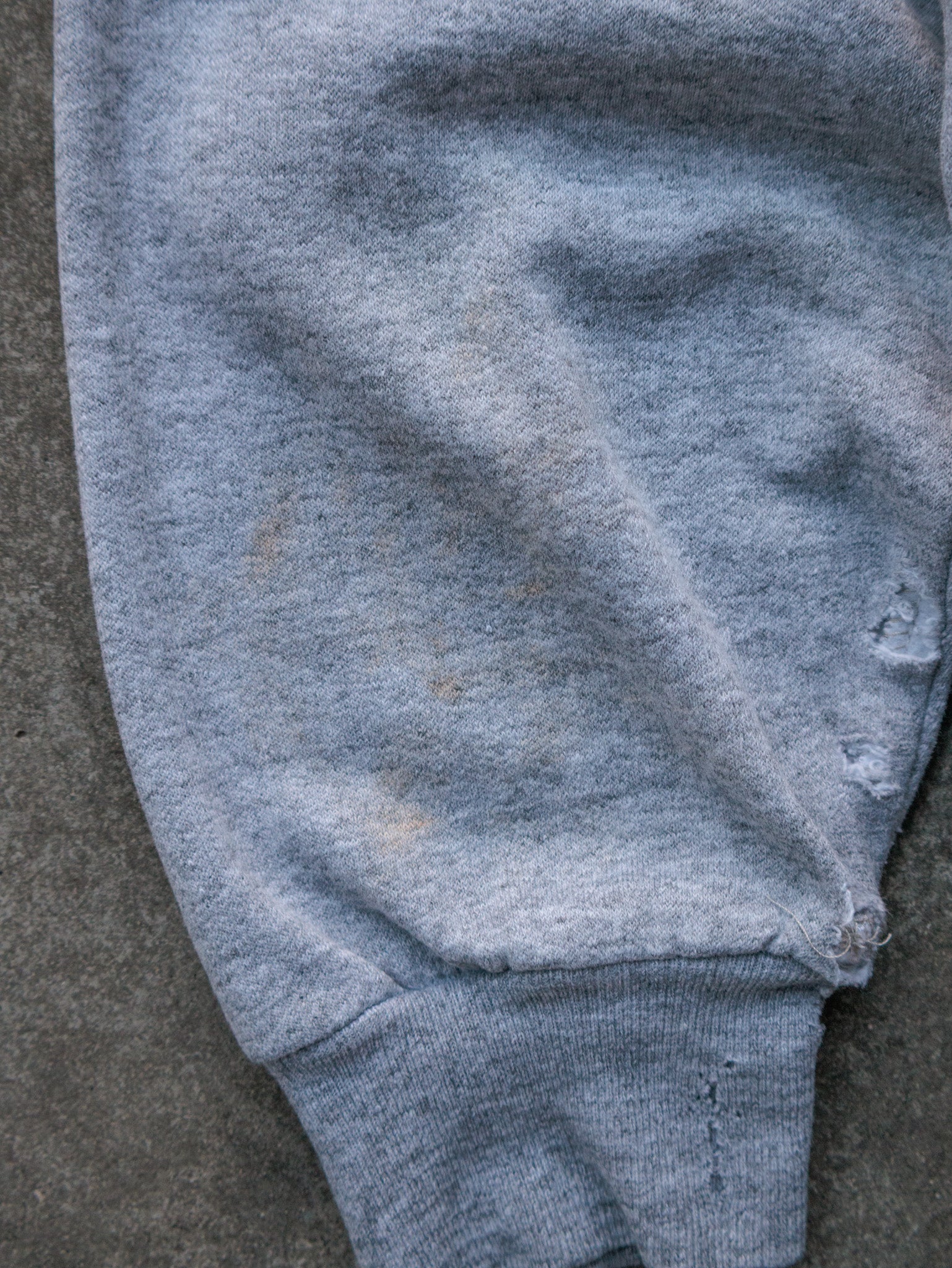 Vintage 90s Grey Bombers Quarter Zip (L)