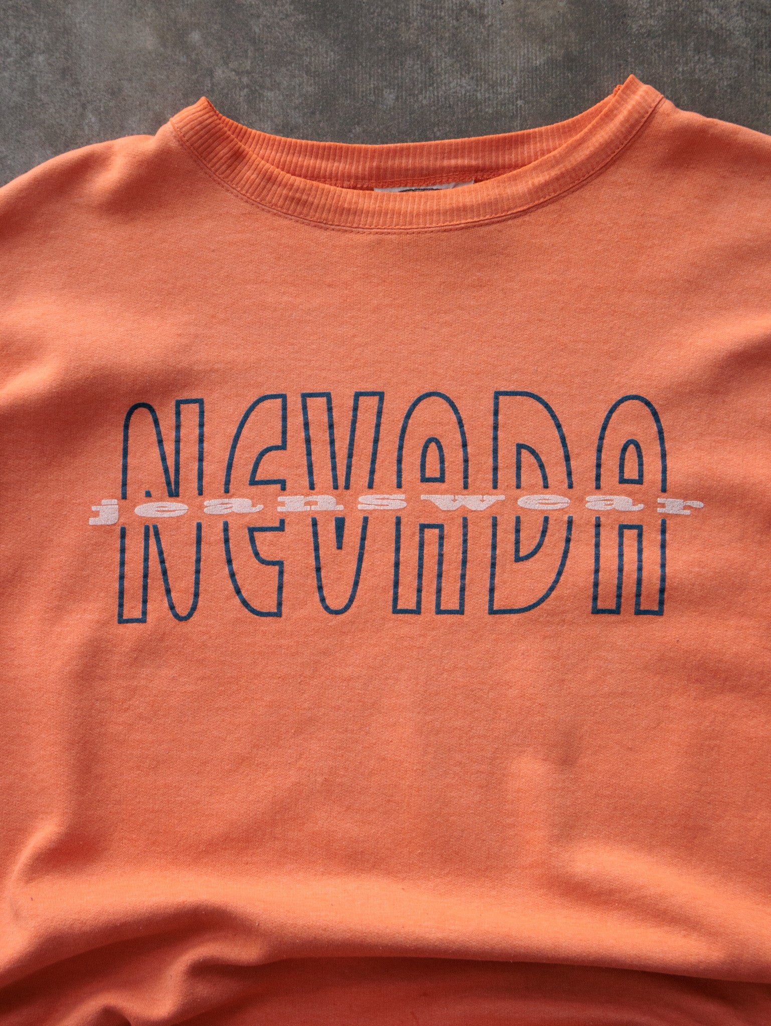 Vintage 90s Orange Nevada Jeanswear Sweatshirt (-)