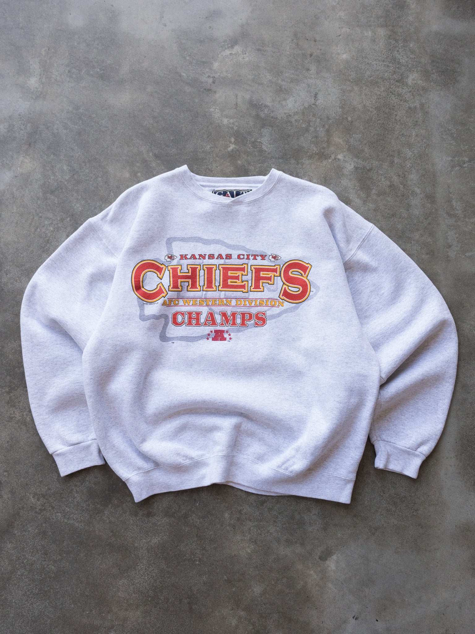 Vintage 1995 Kansas City Chiefs Champs Sweatshirt (L)
