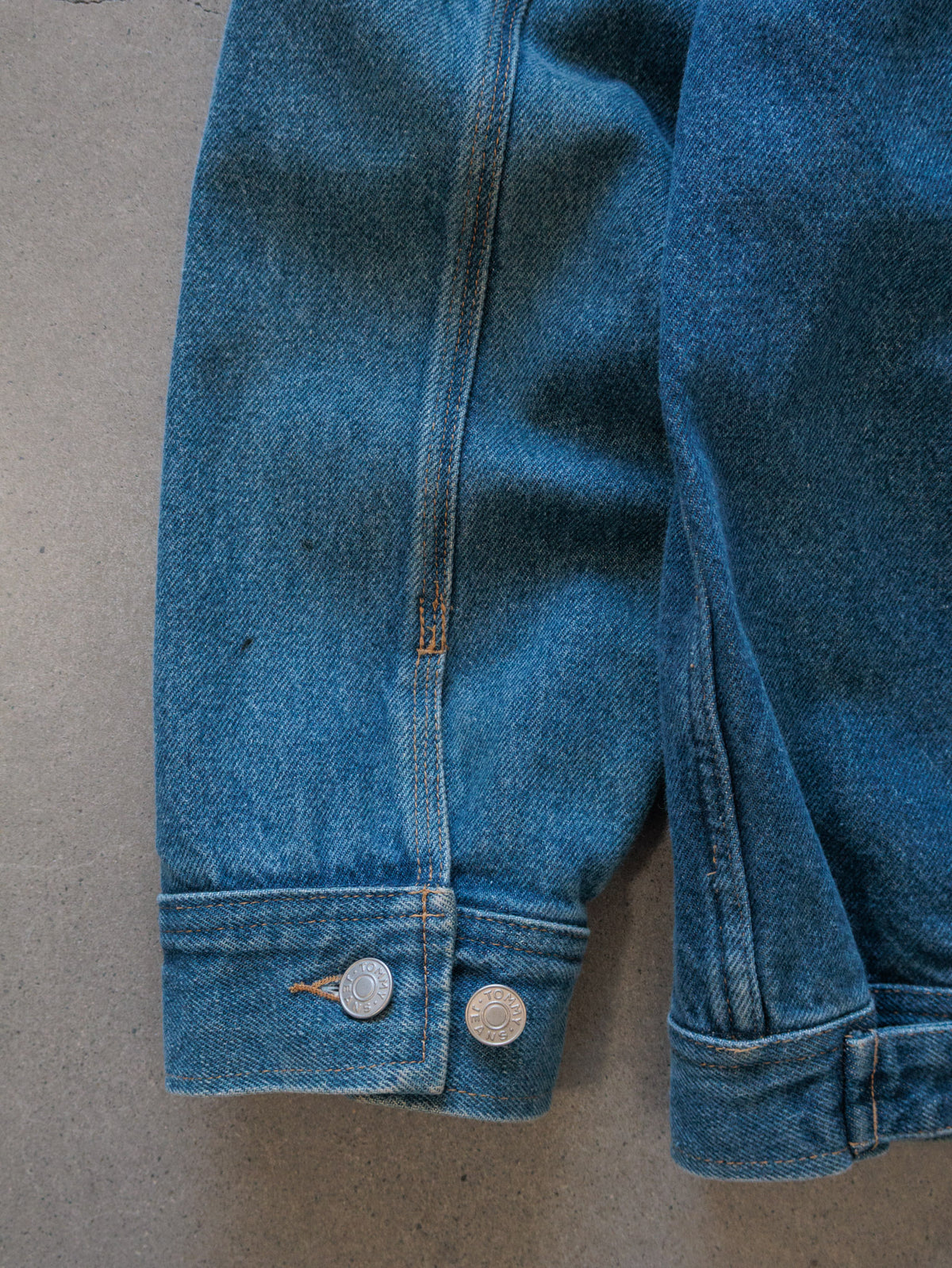 Vintage 00s Blue Tommy Jeans Denim Jacket (XL)