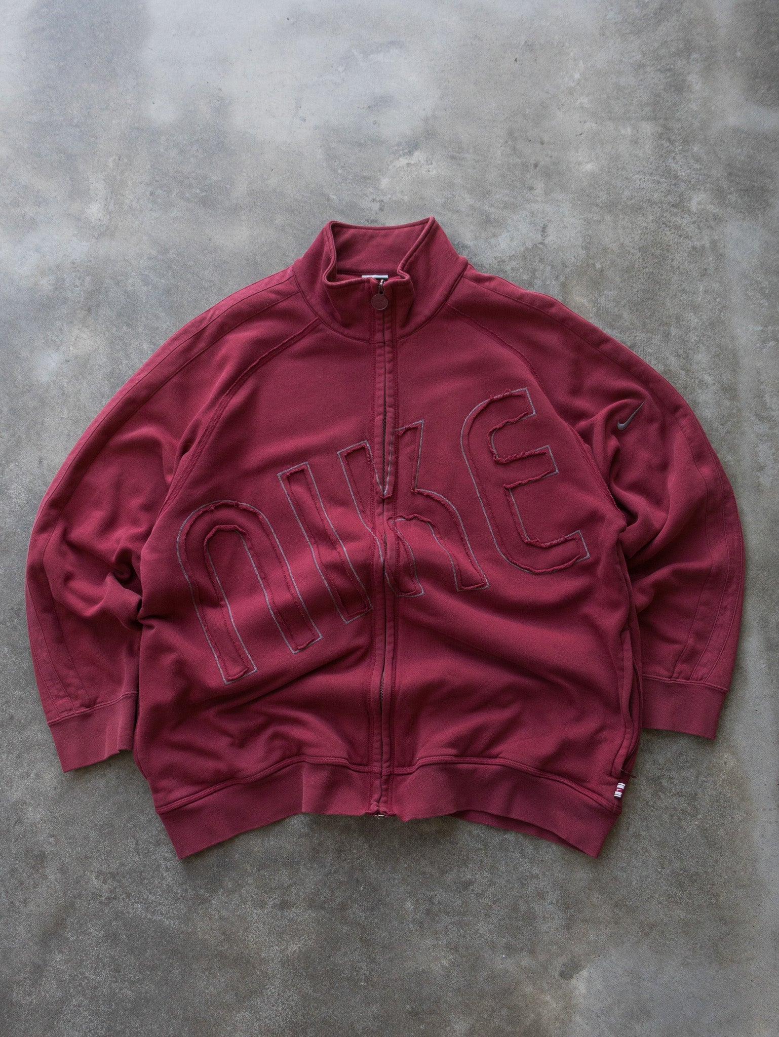 vintage maroon nike sweatshirt