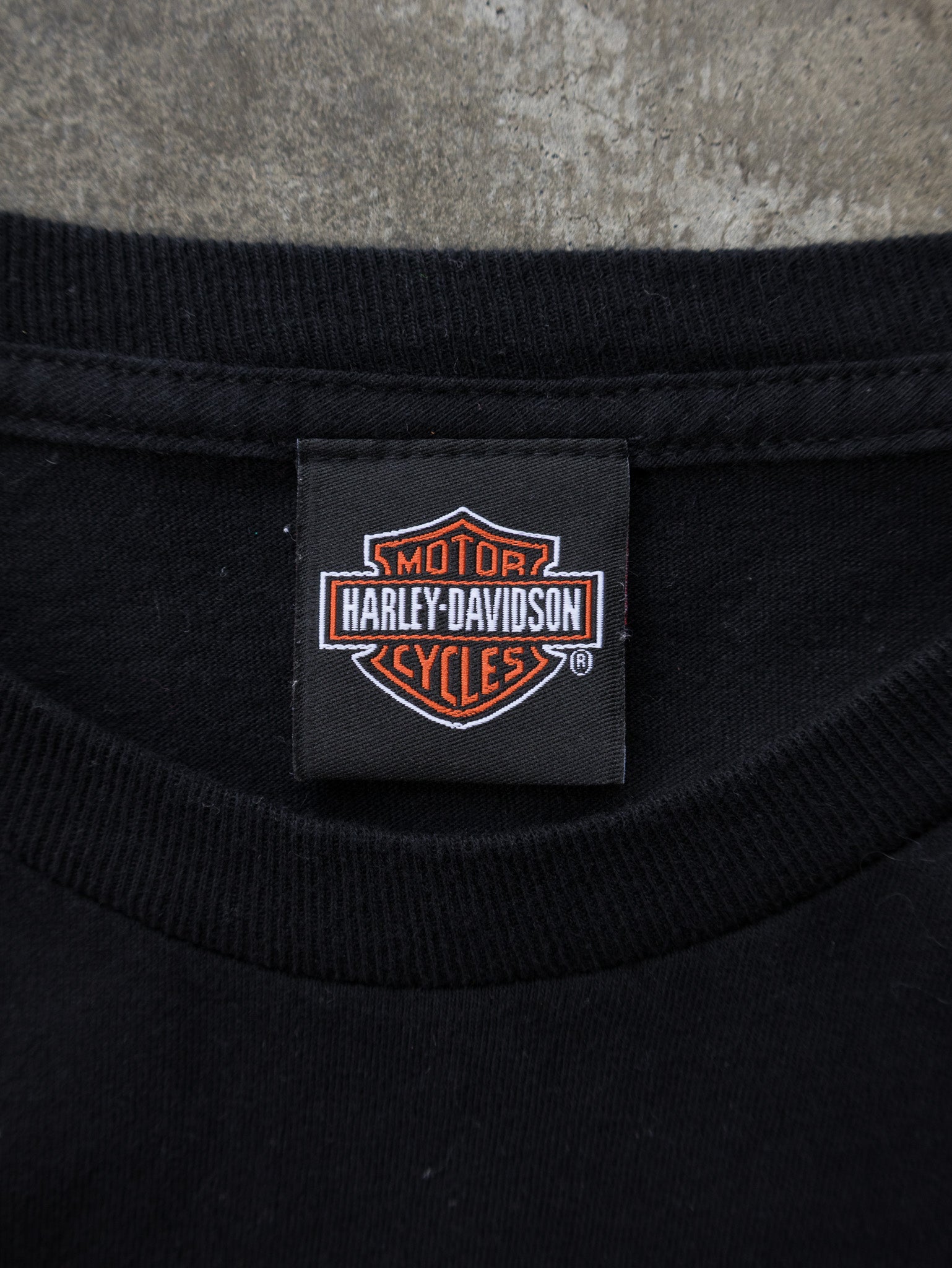 Vintage Black Harley-Davidson Las Vegas Nevada Tee (XL)