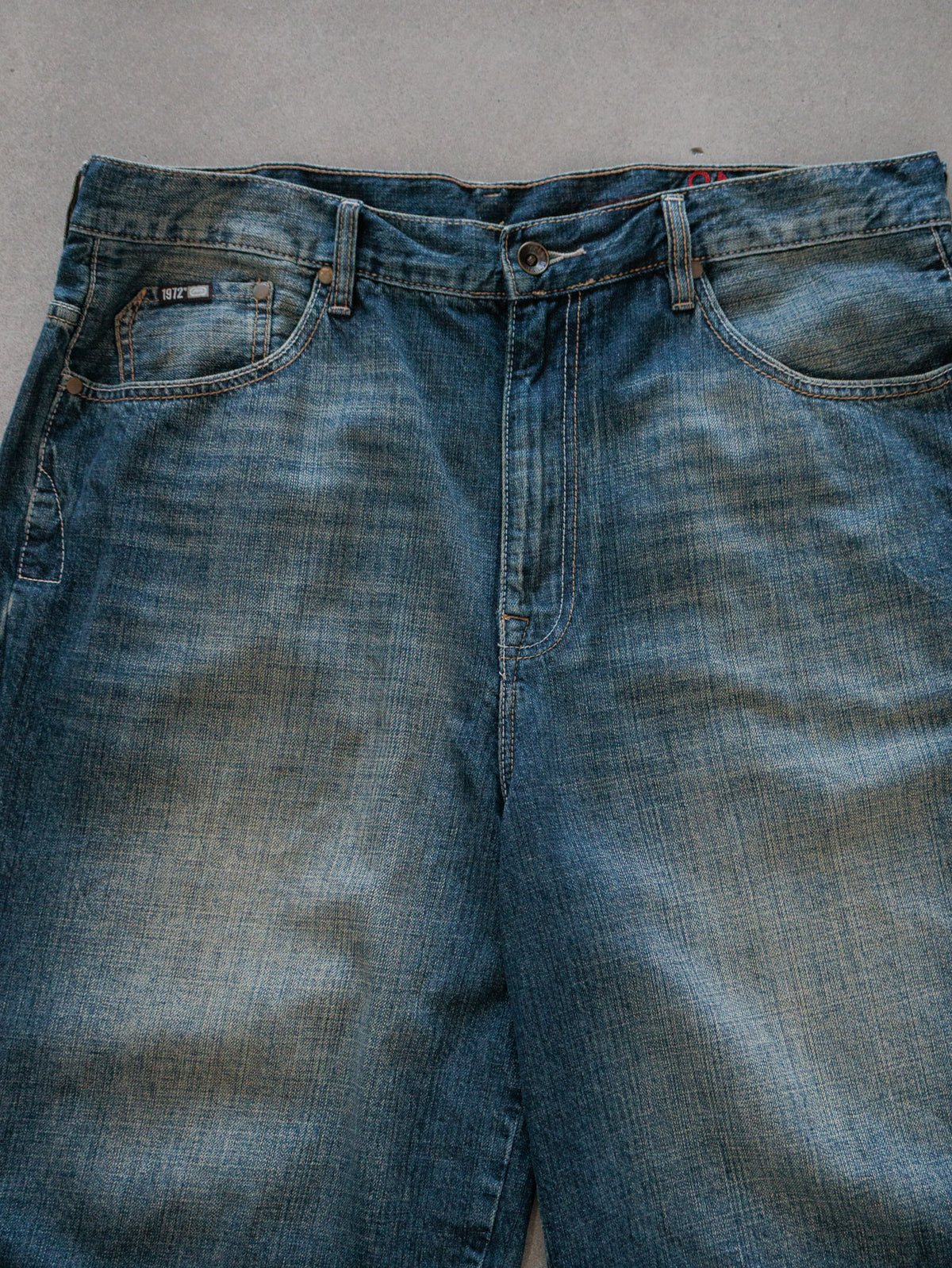 Vintage 00s Blue Ecko Unltd Denim Shorts (W36)