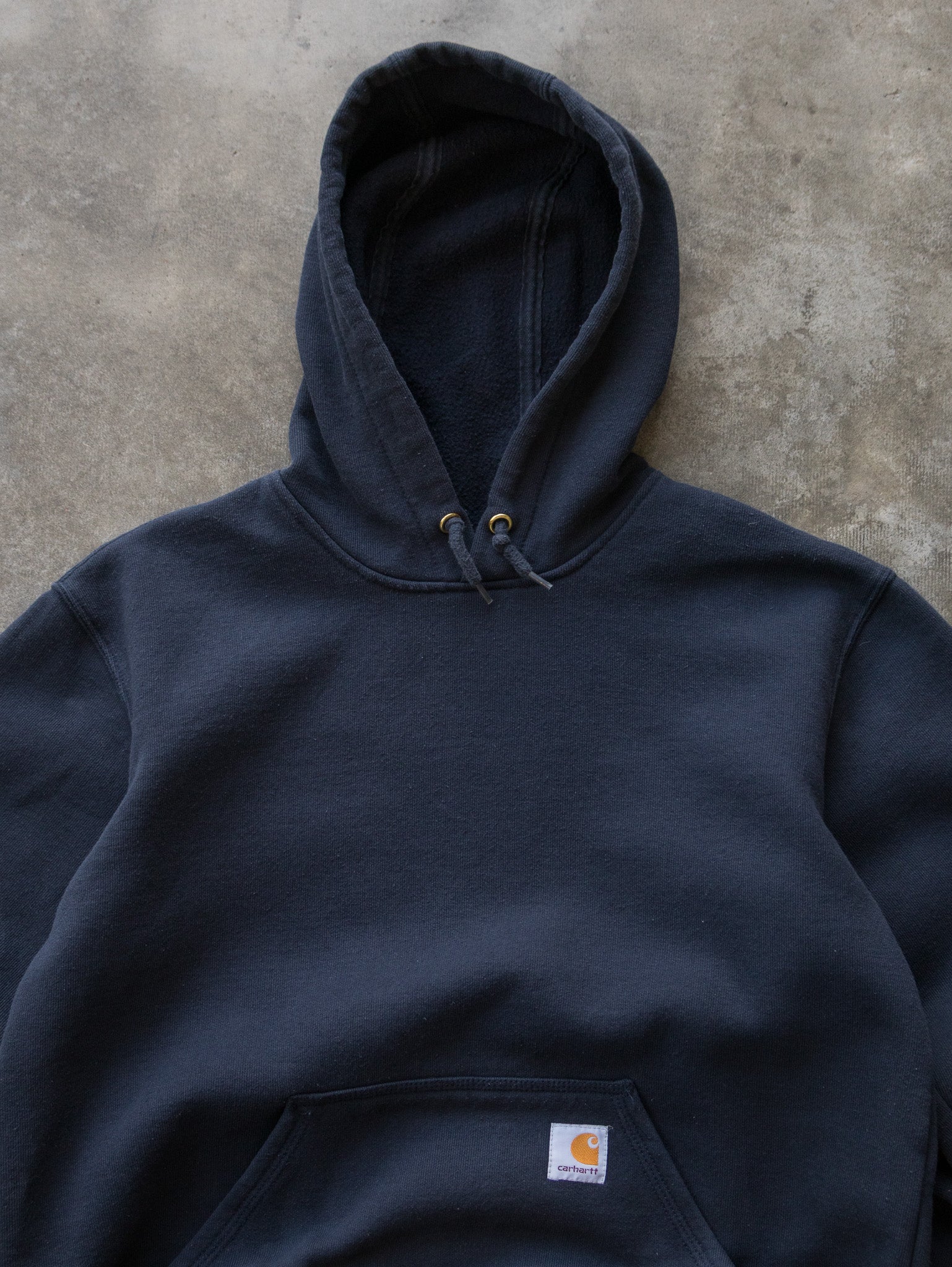 Vintage Navy Carhartt Hoodie (S)