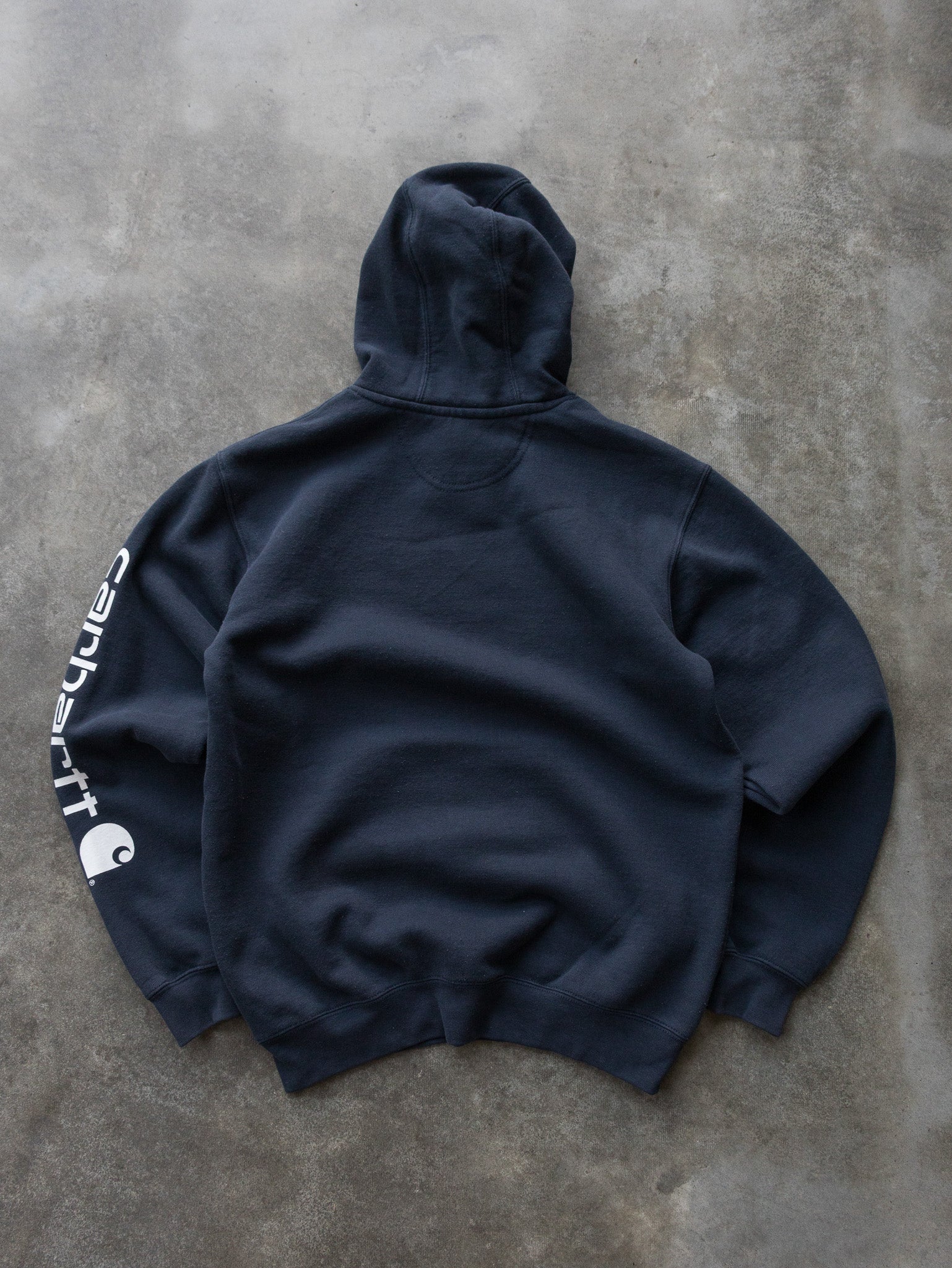 Vintage Navy Carhartt Hoodie (S)