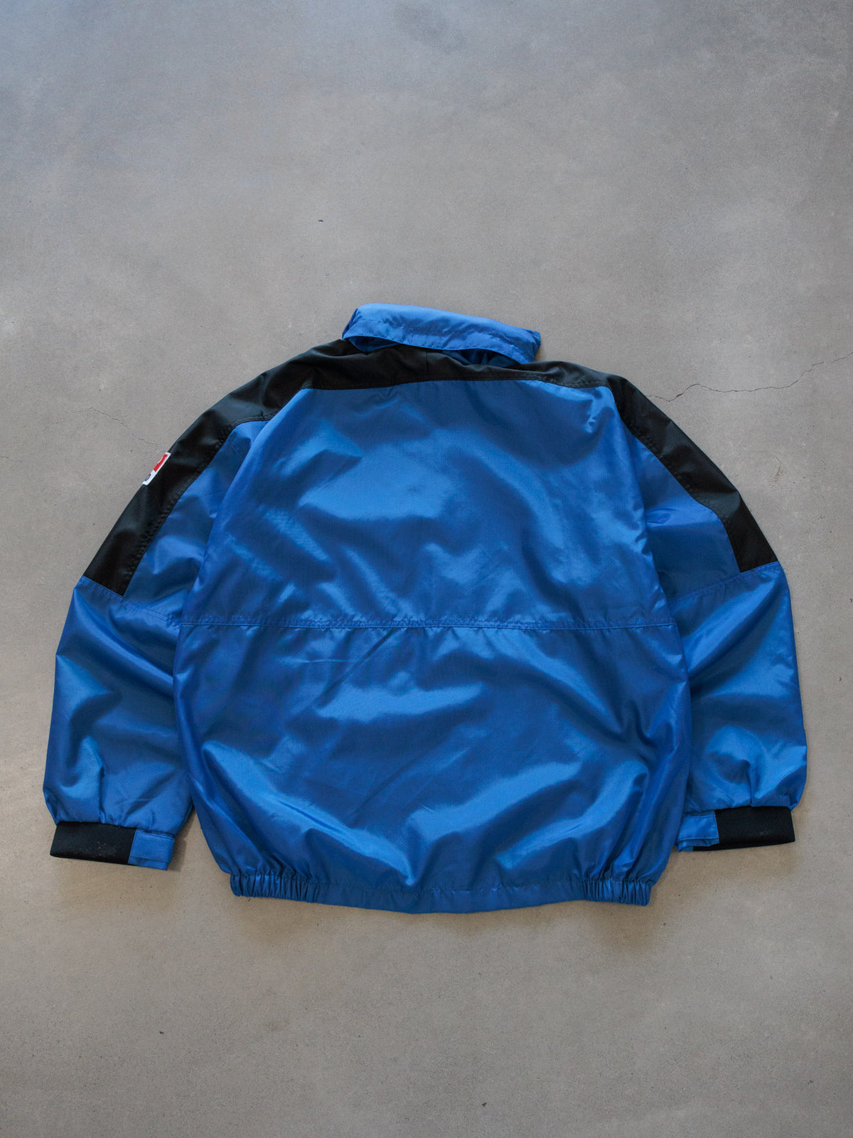 Vintage 90s Blue Marlboro Unlimited Colourblock Windbreaker (L)