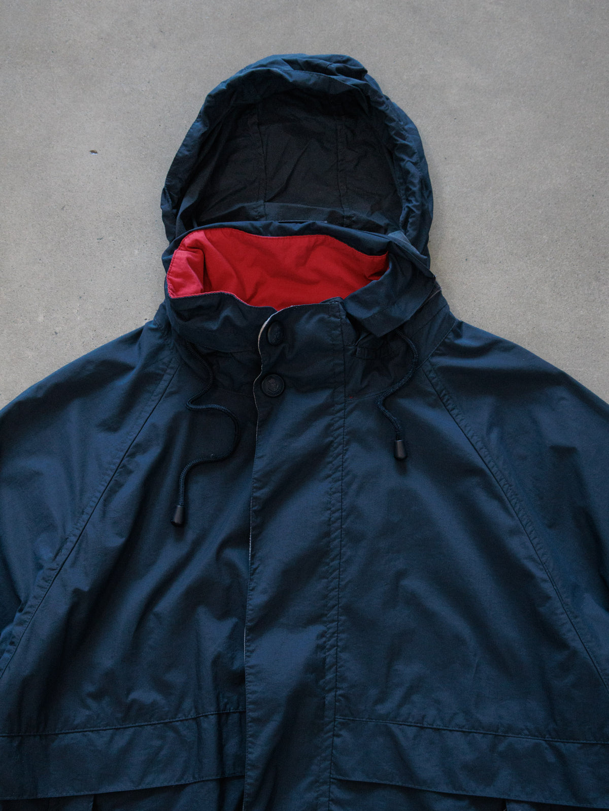 Vintage 90s Navy Nautica Windbreaker (L)