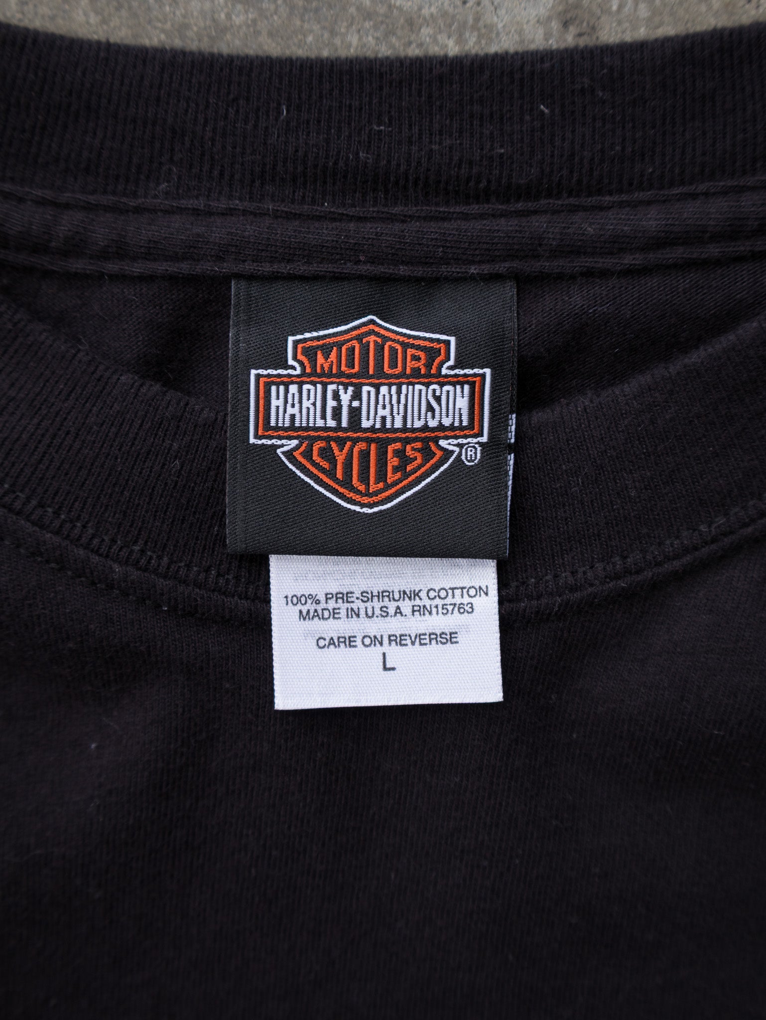 Vintage 2007 Harley-Davidson Smoky Mountain Tennessee Tee (L)