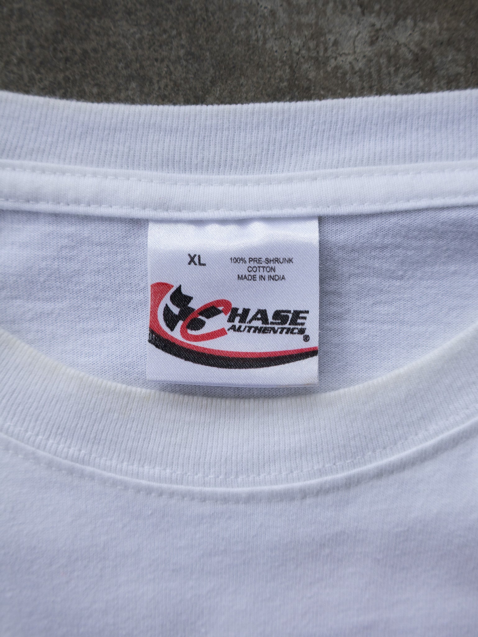 Vintage 2005 White NASCAR Tony Stewart Nextel Cup Champion Tee (XL)