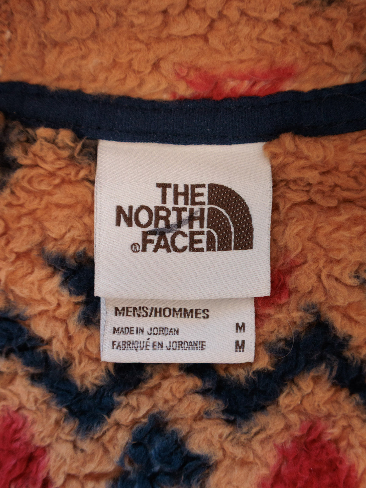 Beige Aztec The North Face Sherpa Hoodie (M)