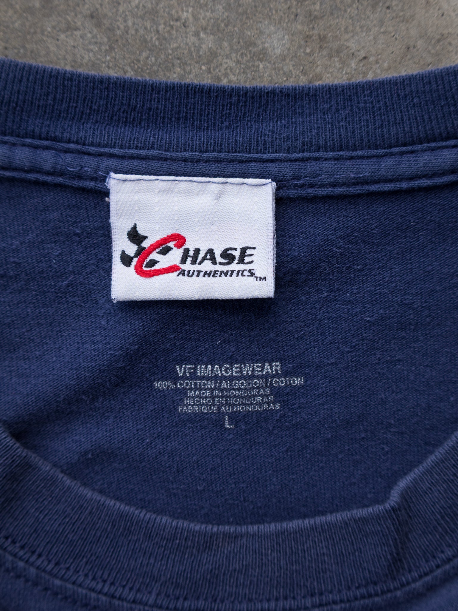 Vintage 2007 Navy NASCAR Jimmie Johnson #48 Tee (L)