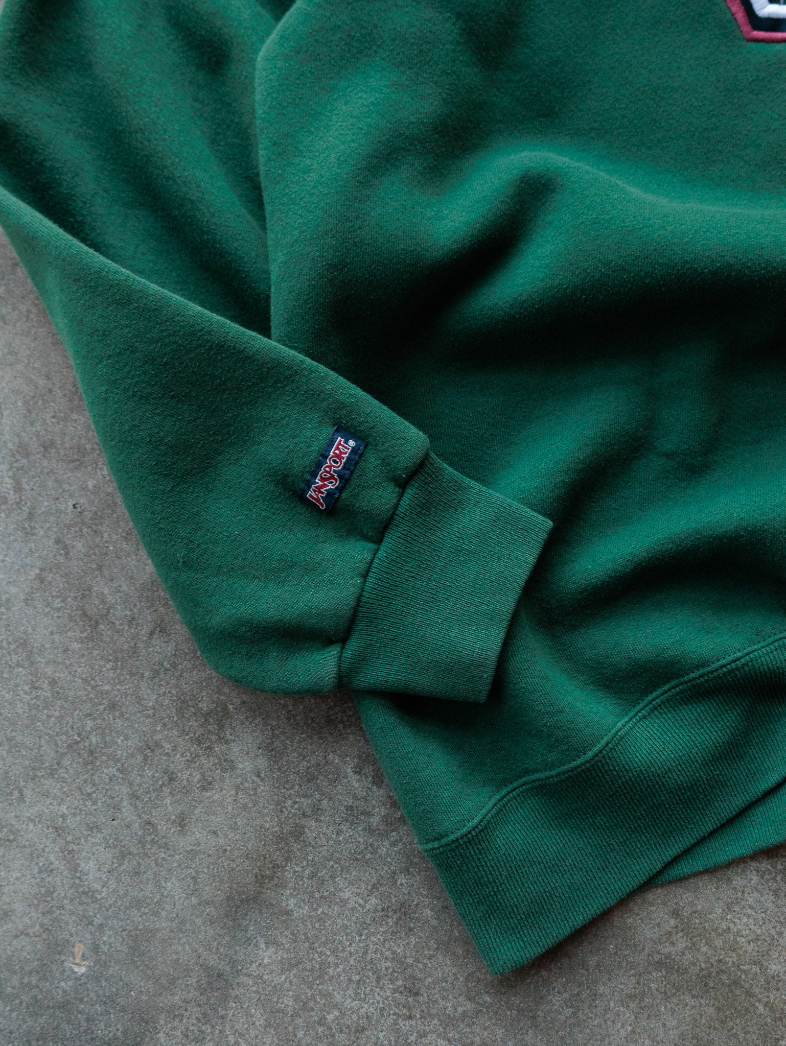 Vintage 90s Green Ohio University Bobcats Sweatshirt (XL)