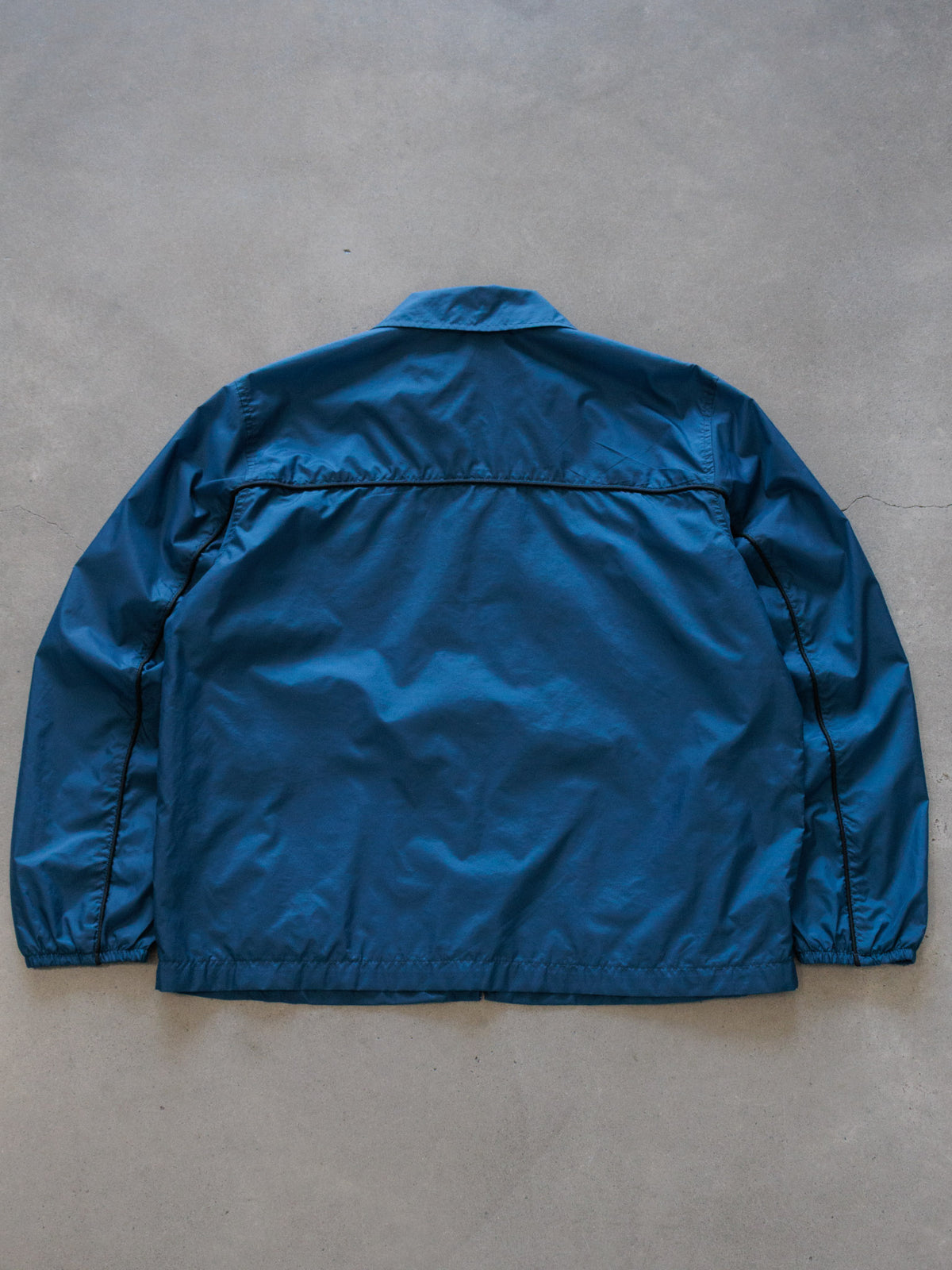 Vintage 90s Navy Nike Colourblock Windbreaker (Women's M)