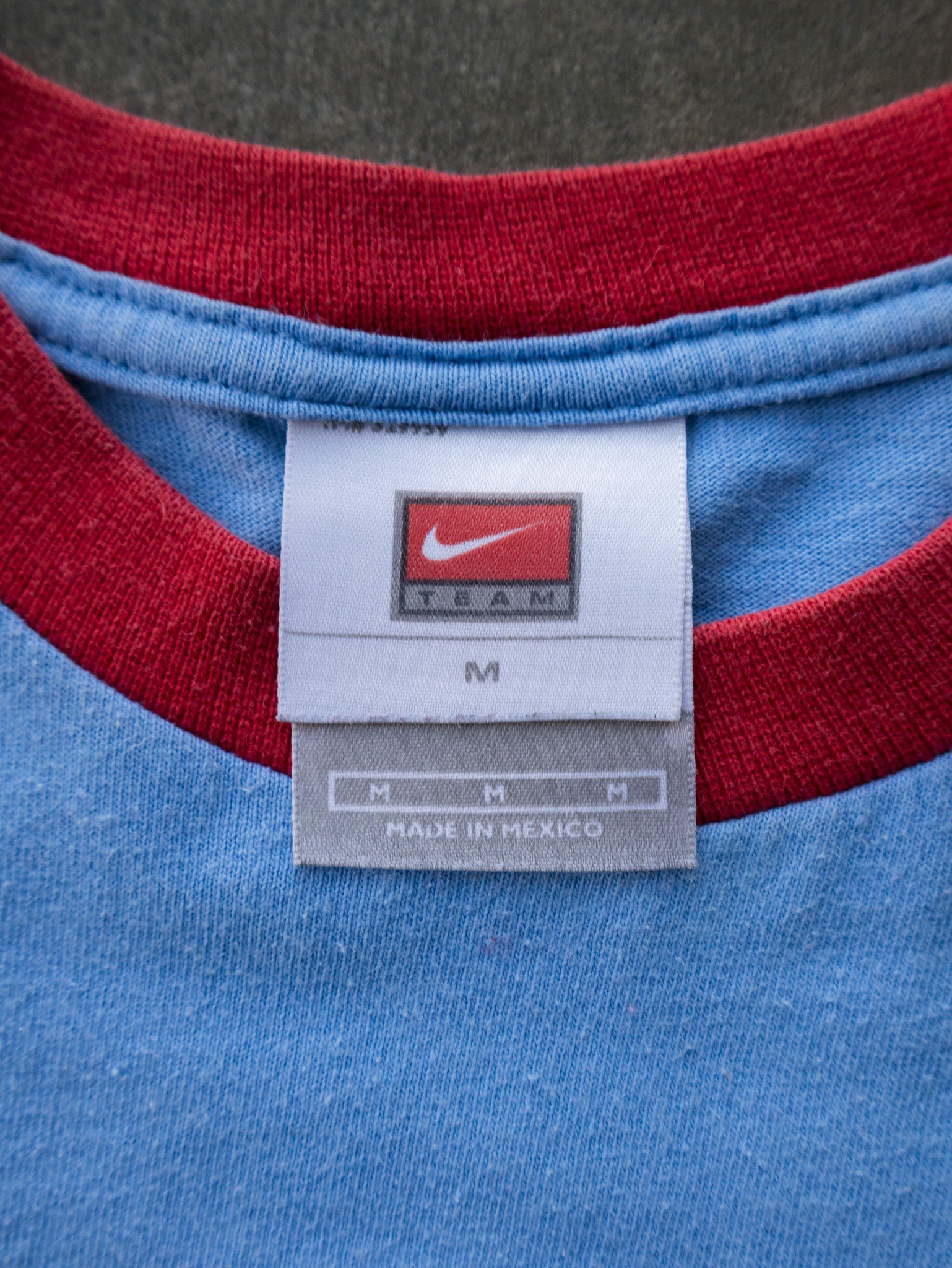 Vintage 00s Nike Chicago Cubs Ringer Tee (M)