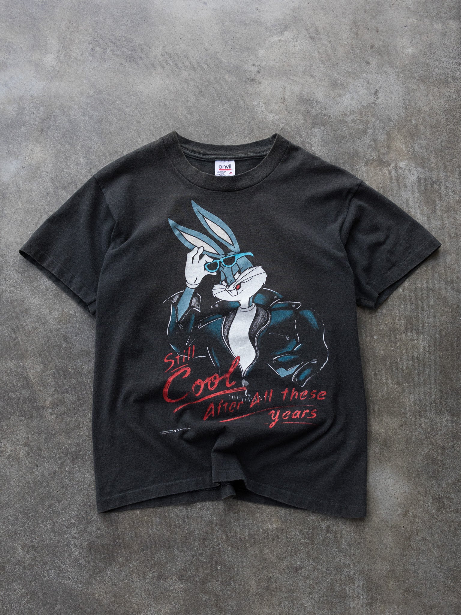 Vintage 1990 Bugs Bunny Looney Tunes Tee (M)