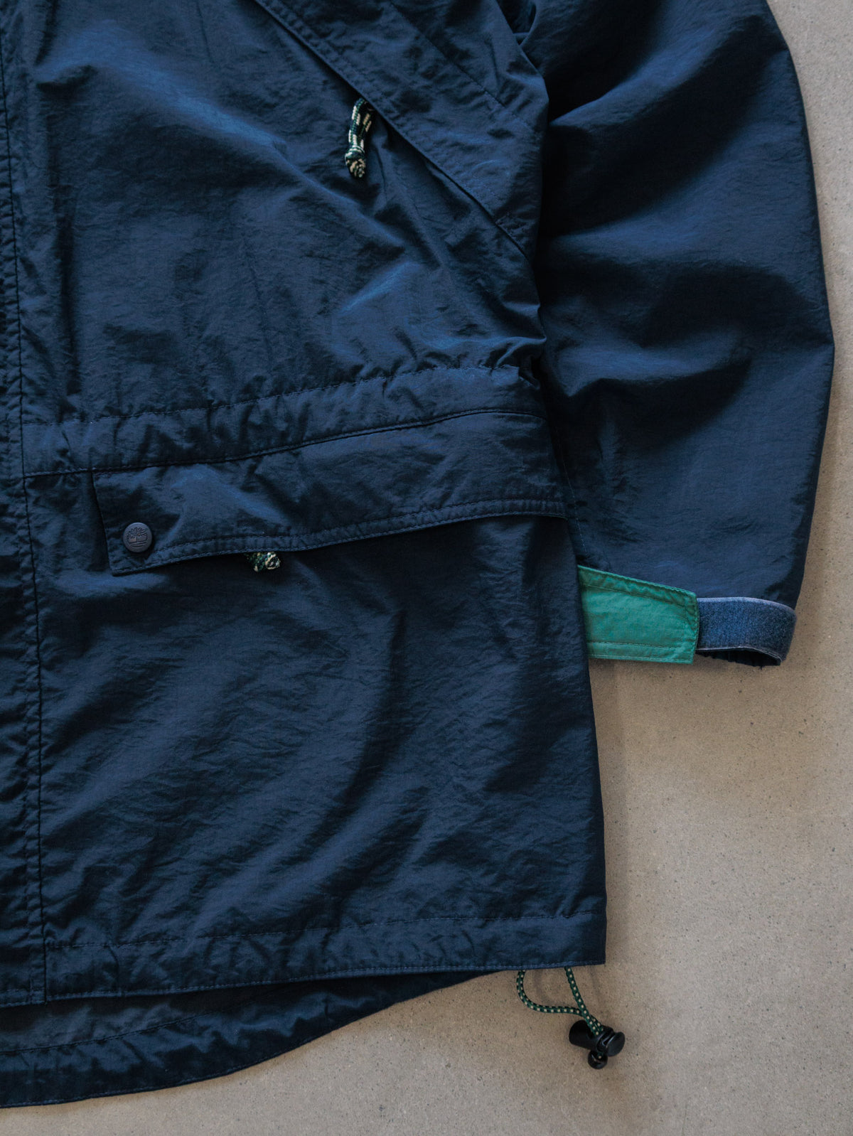 Vintage 90s Navy Timberland Windbreaker (L)