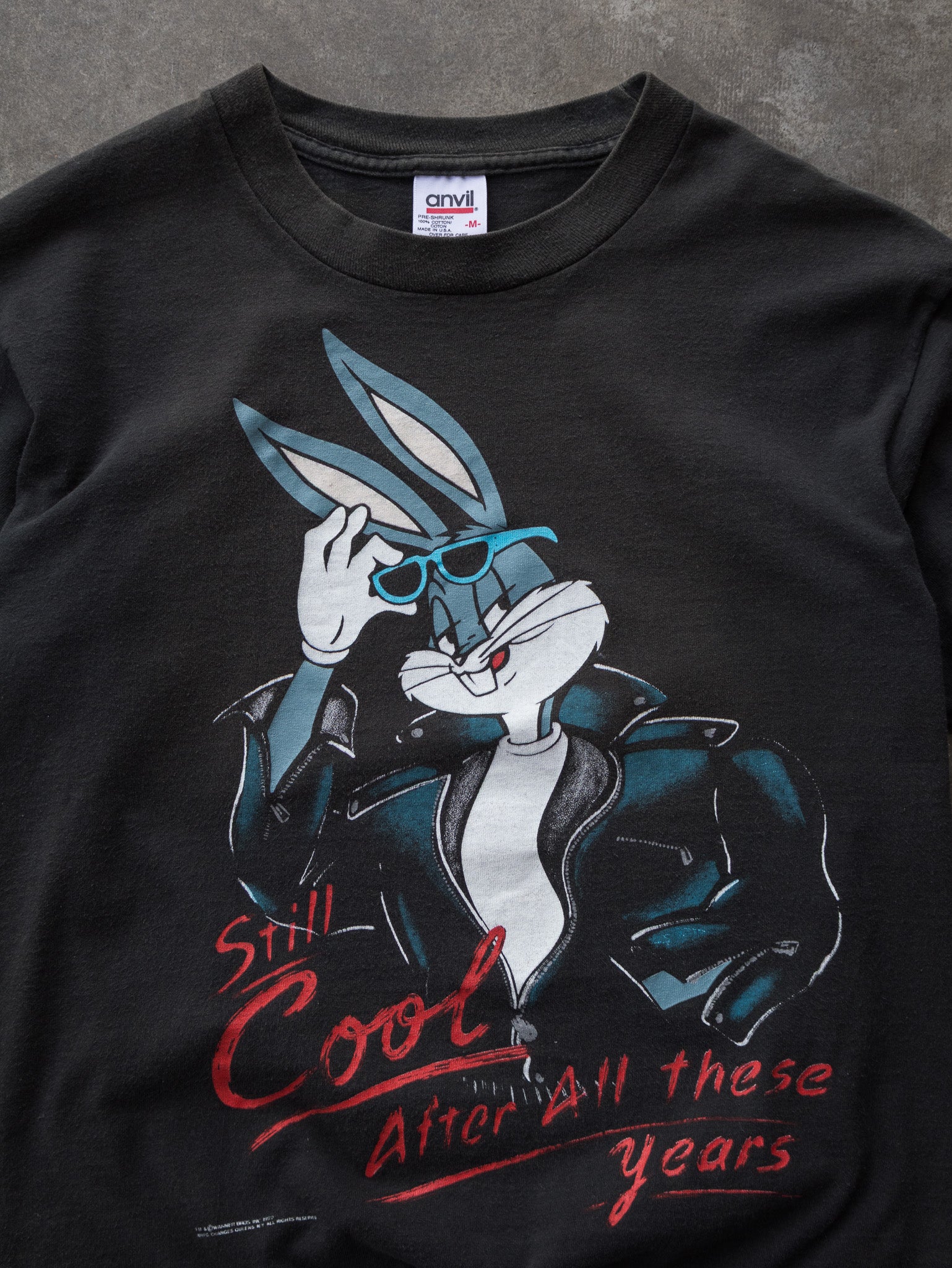 Vintage 1990 Bugs Bunny Looney Tunes Tee (M)