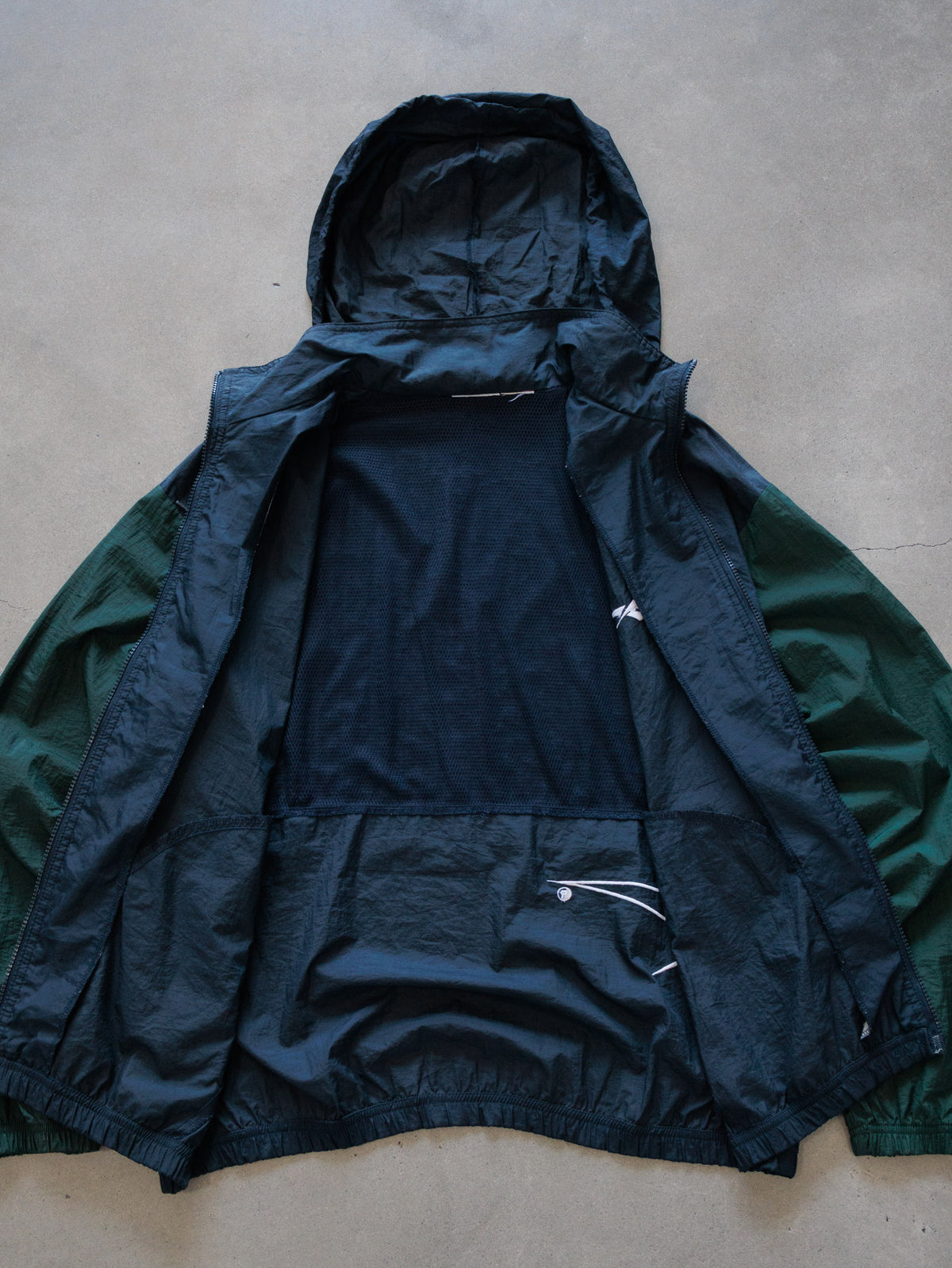 Vintage Navy Reebok Colourblock Windbreaker (-)
