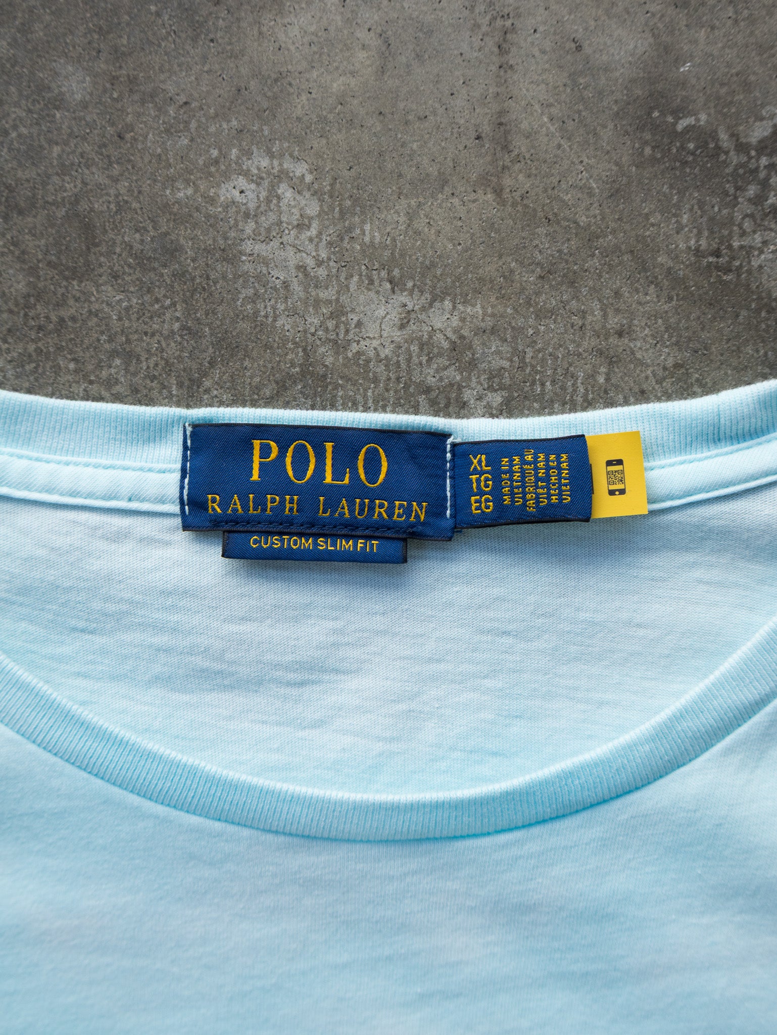 Blue Polo Bear by Ralph Lauren Fishing Tee (XL)