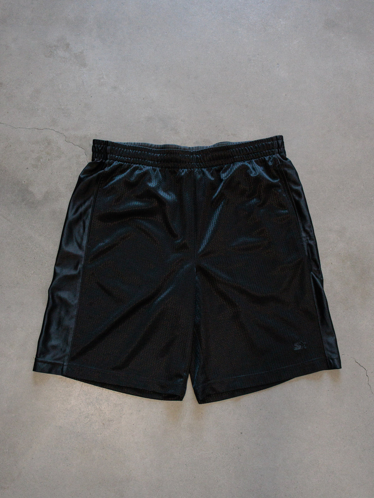 Vintage 00s Black Starter Shorts (M)