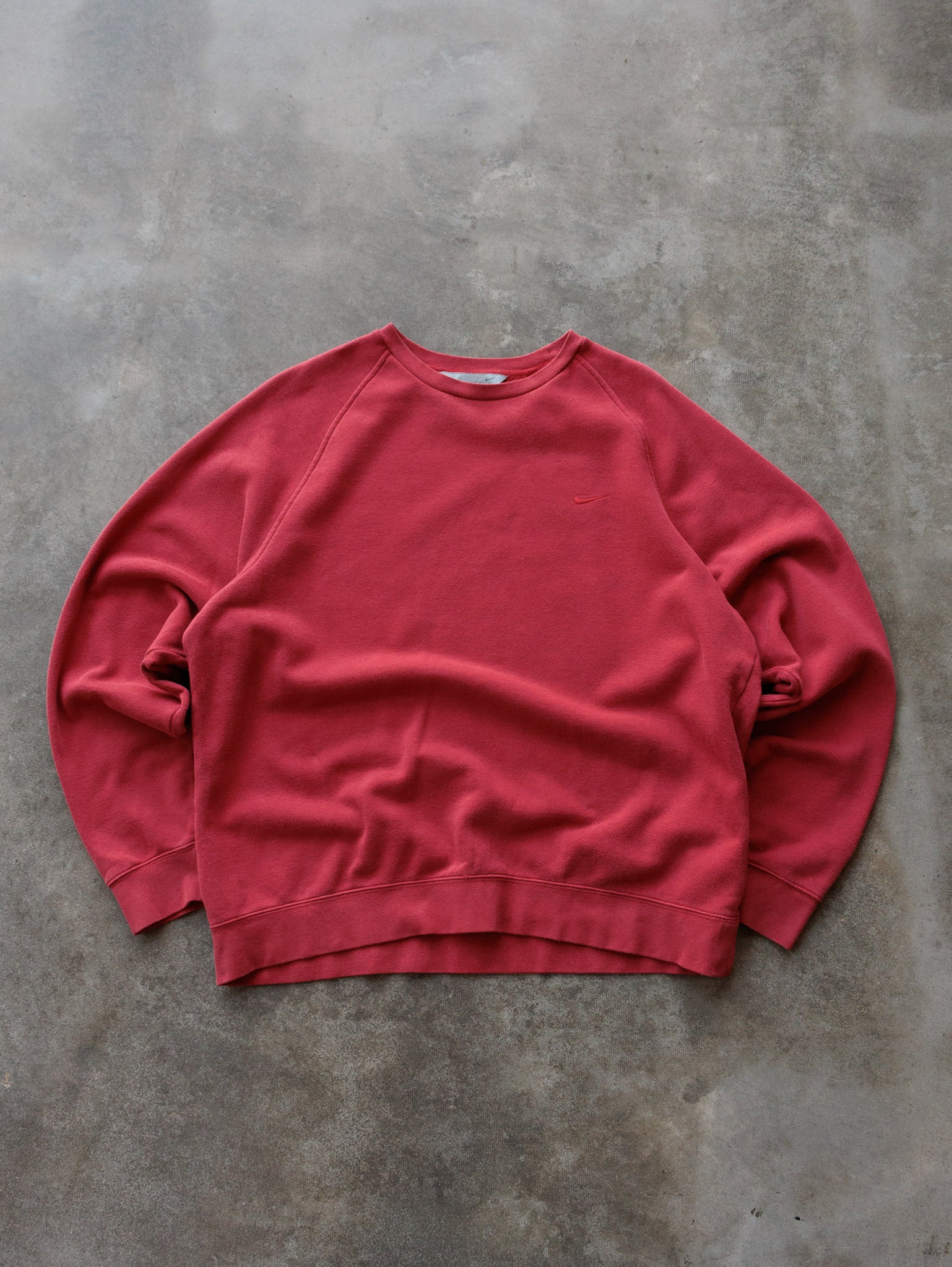 Vintage 00s Red Nike Sweatshirt (L)