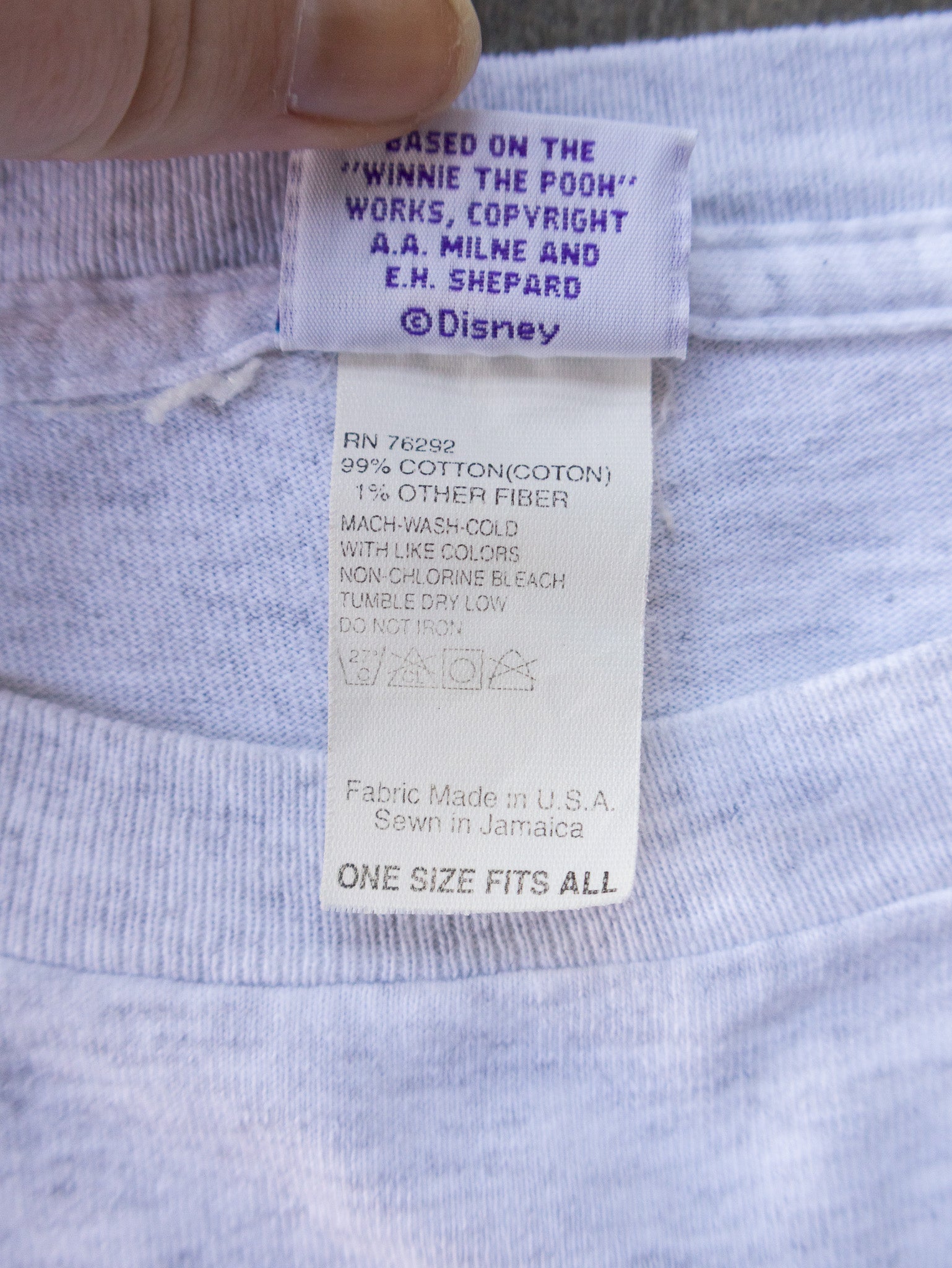 Vintage 90s Grey Disney Tigger Tee (2XL)